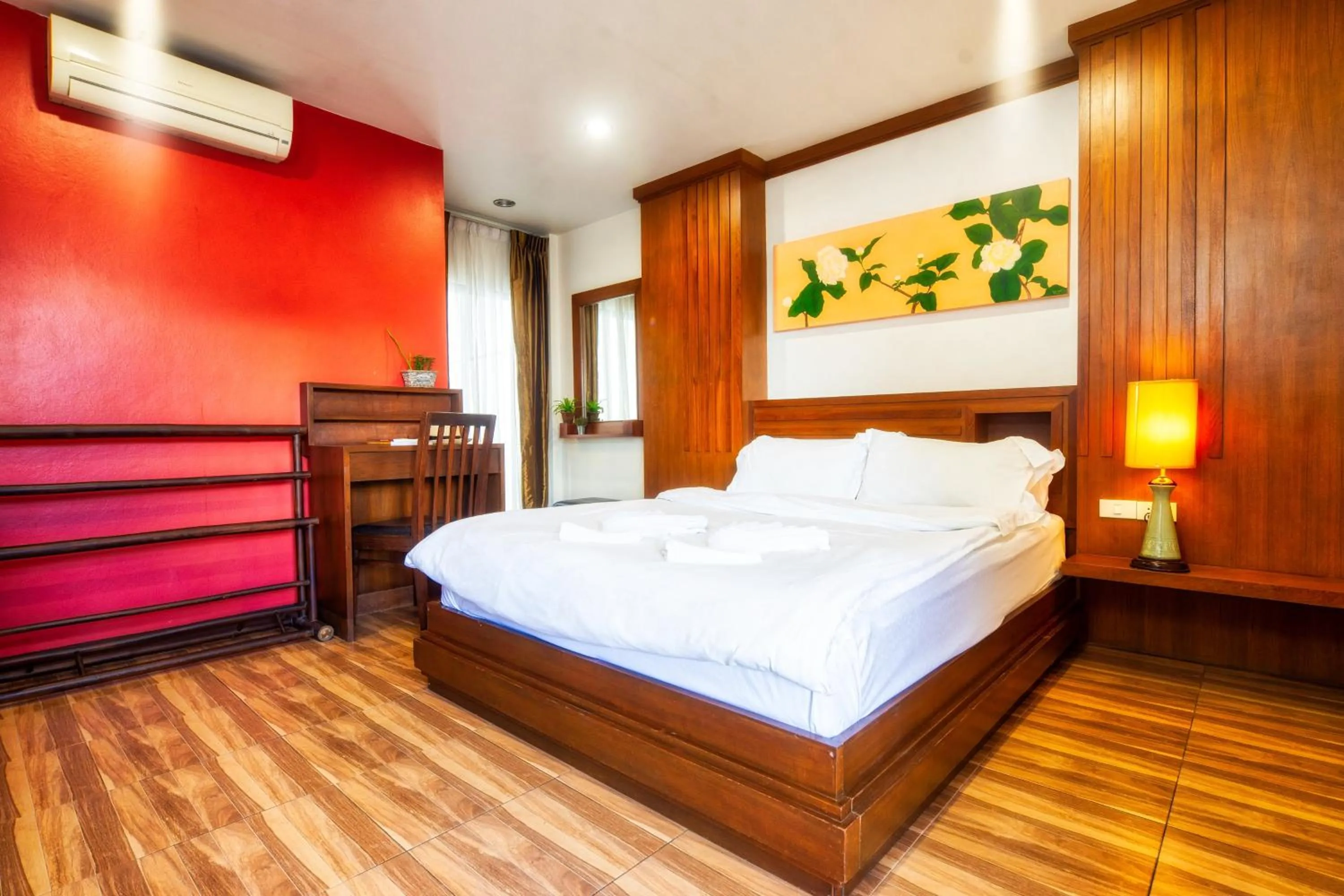 Living room, Bed in Ban Kong Rao Guesthouse