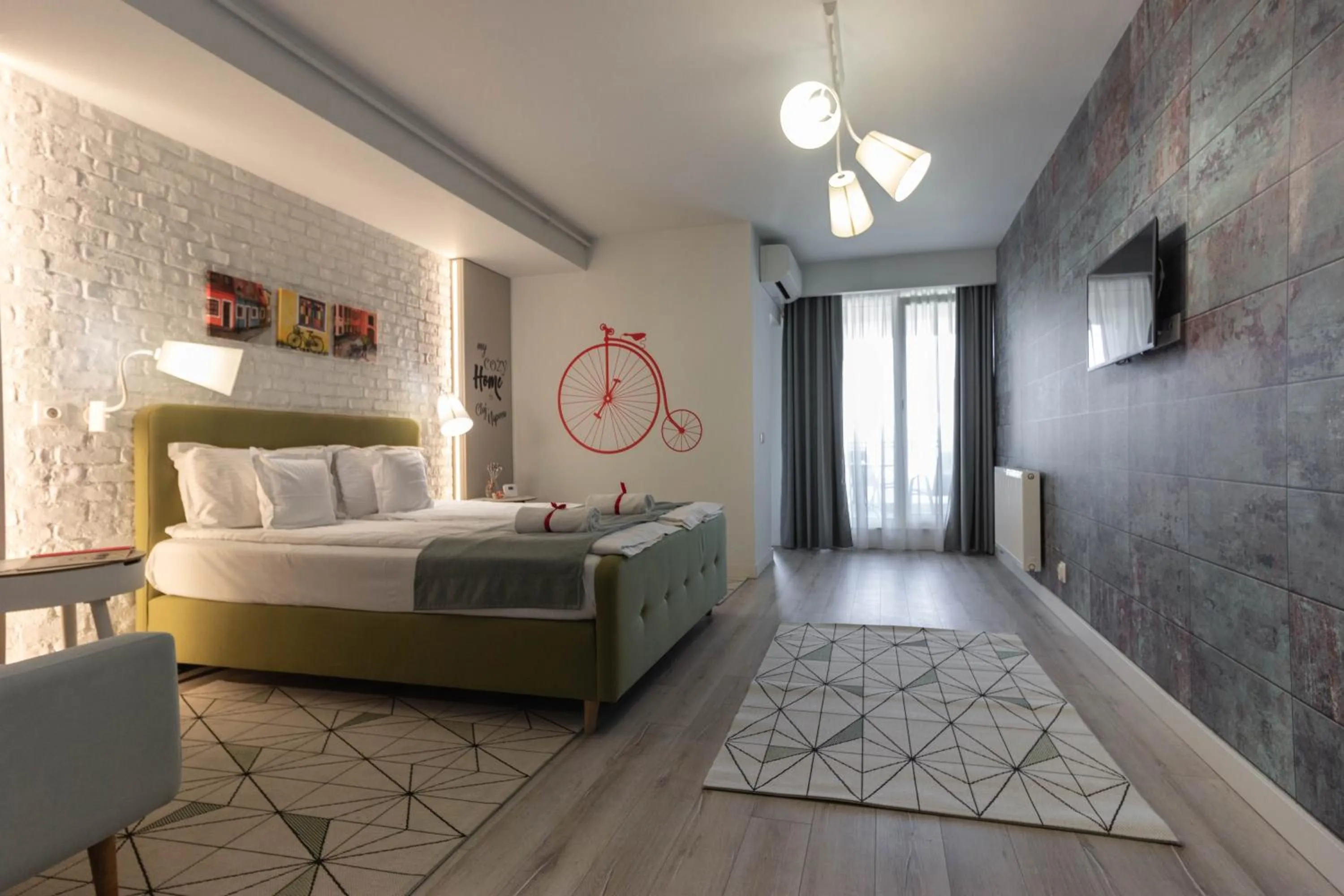 Bed in Ares ApartHotel