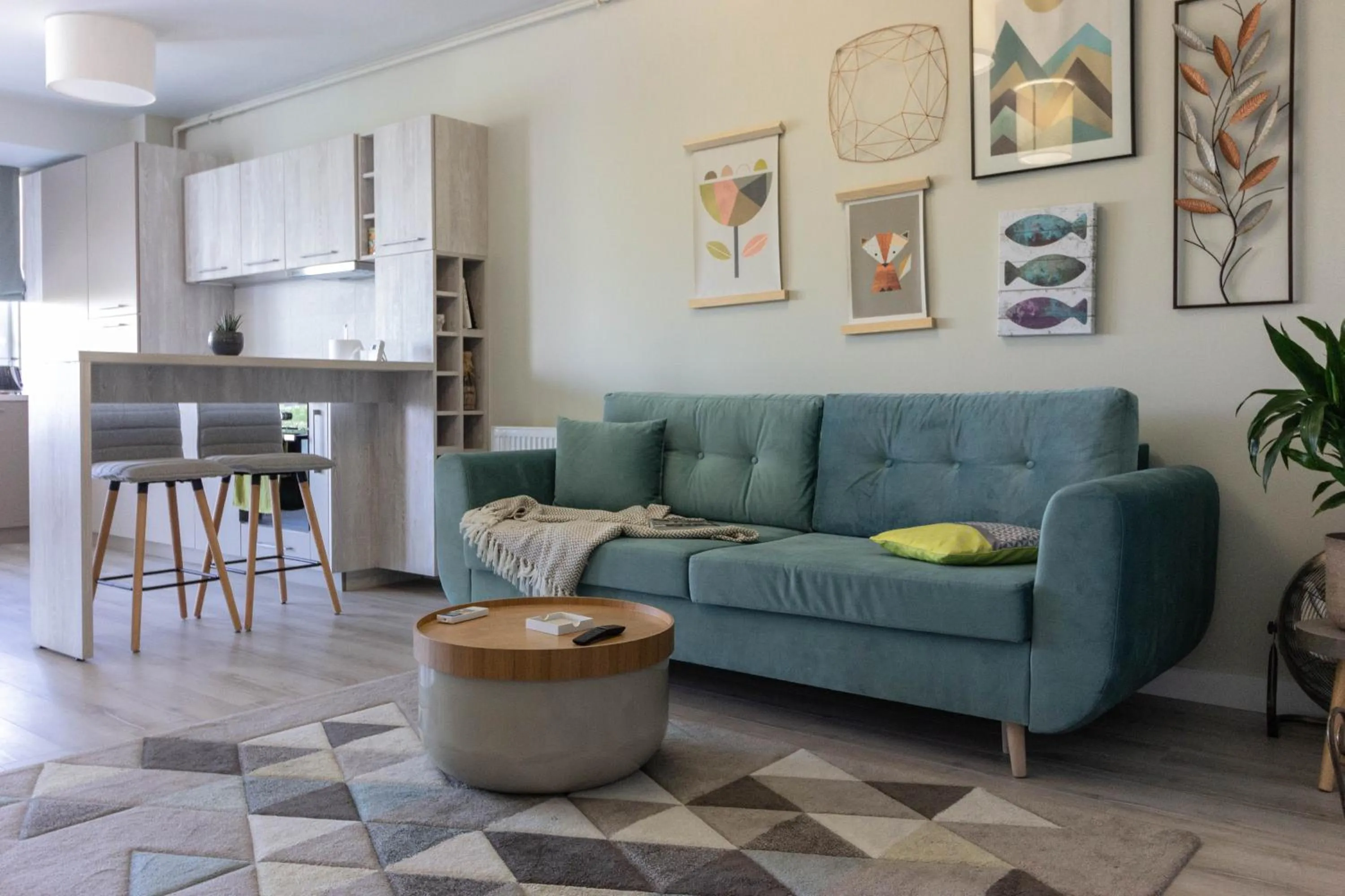 Living room in Ares ApartHotel