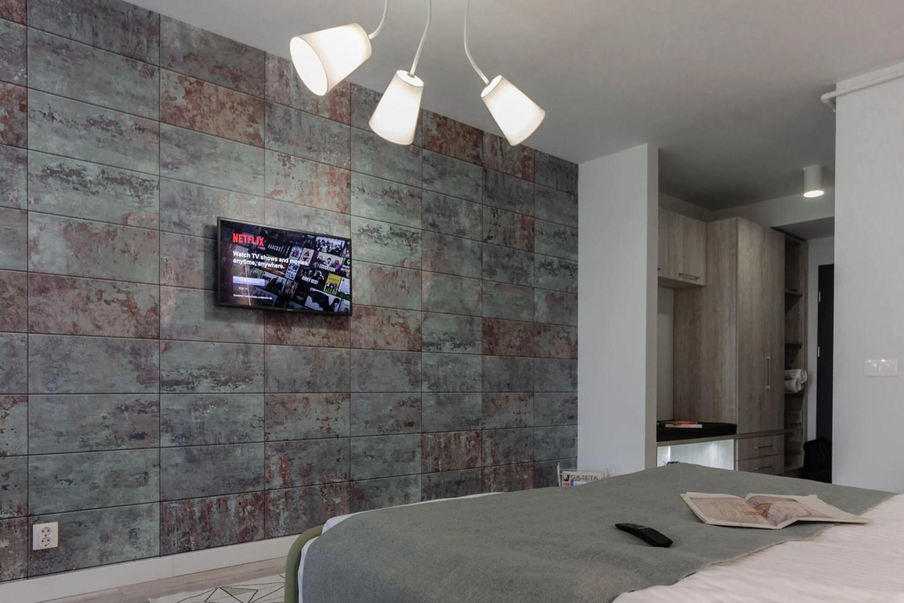 Bed in Ares ApartHotel