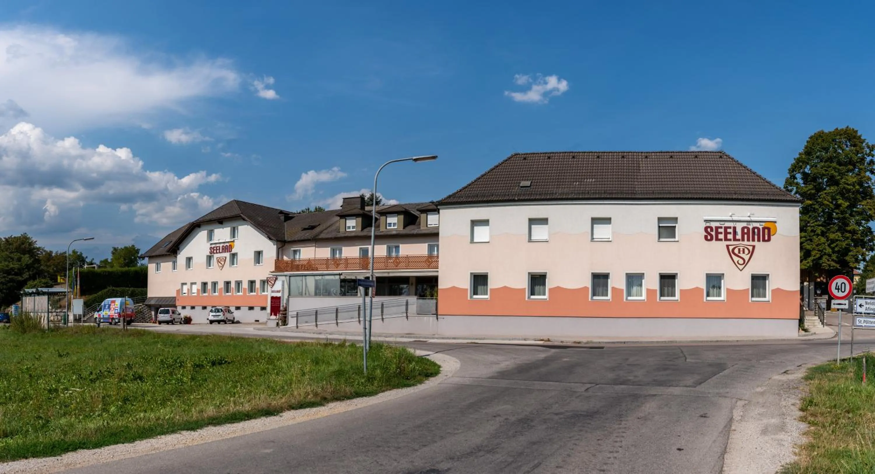 Property building in Hotel Gasthof Seeland