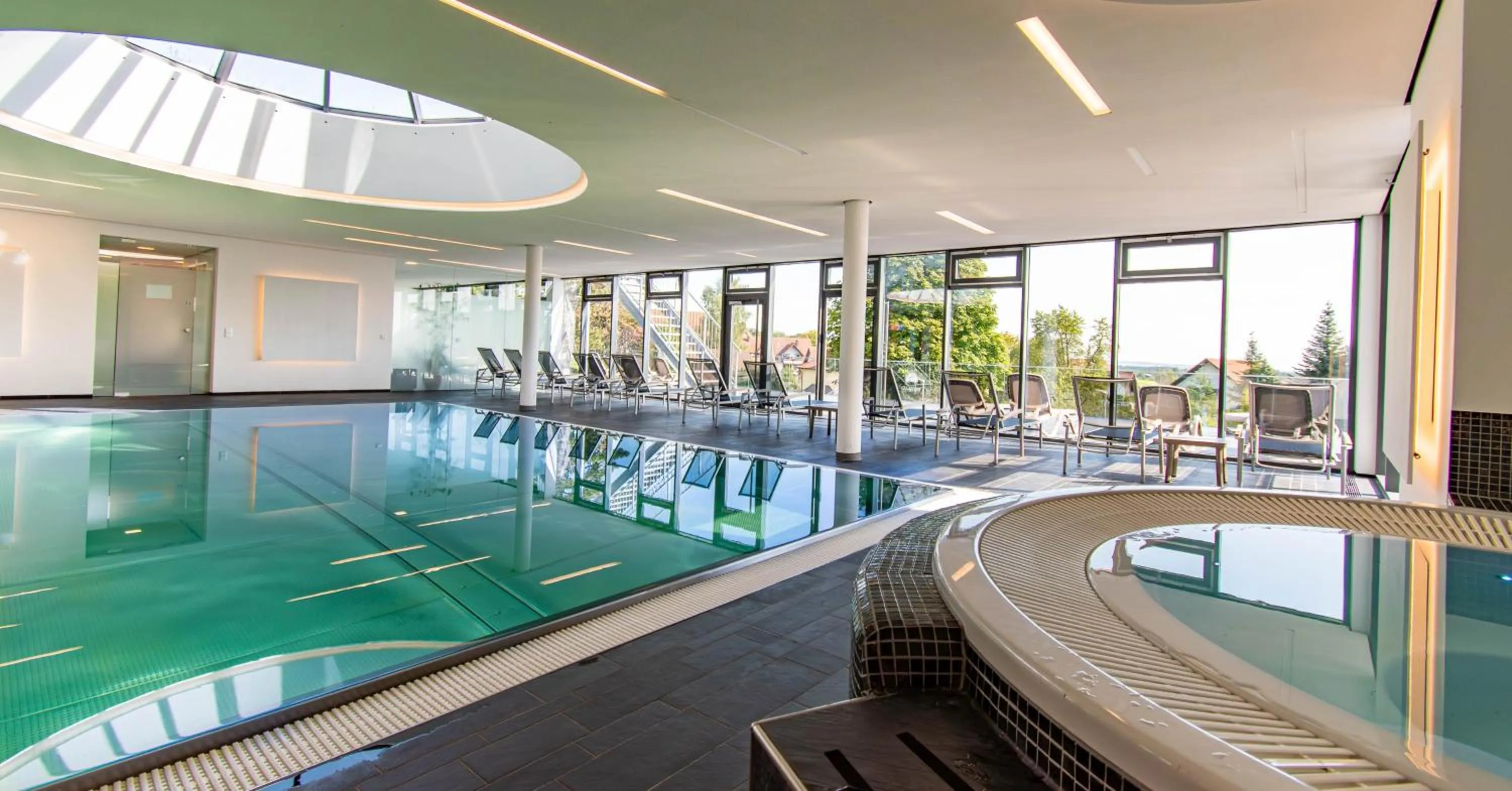 Hot Tub in Wellnesshotel Hohenrodt