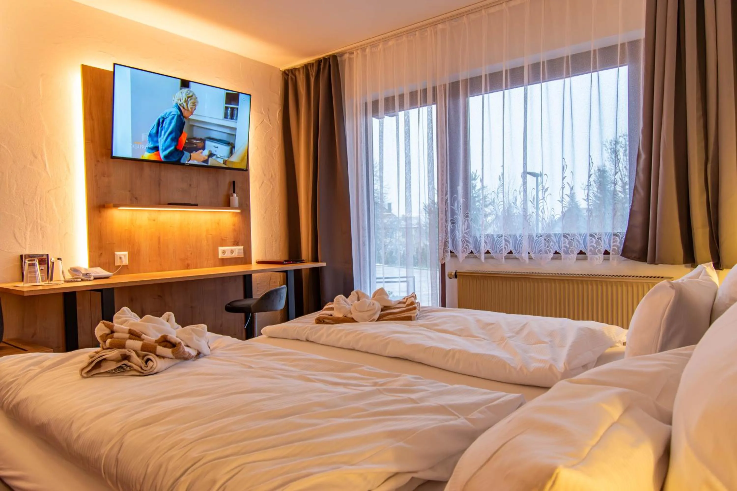 Bed in Wellnesshotel Hohenrodt