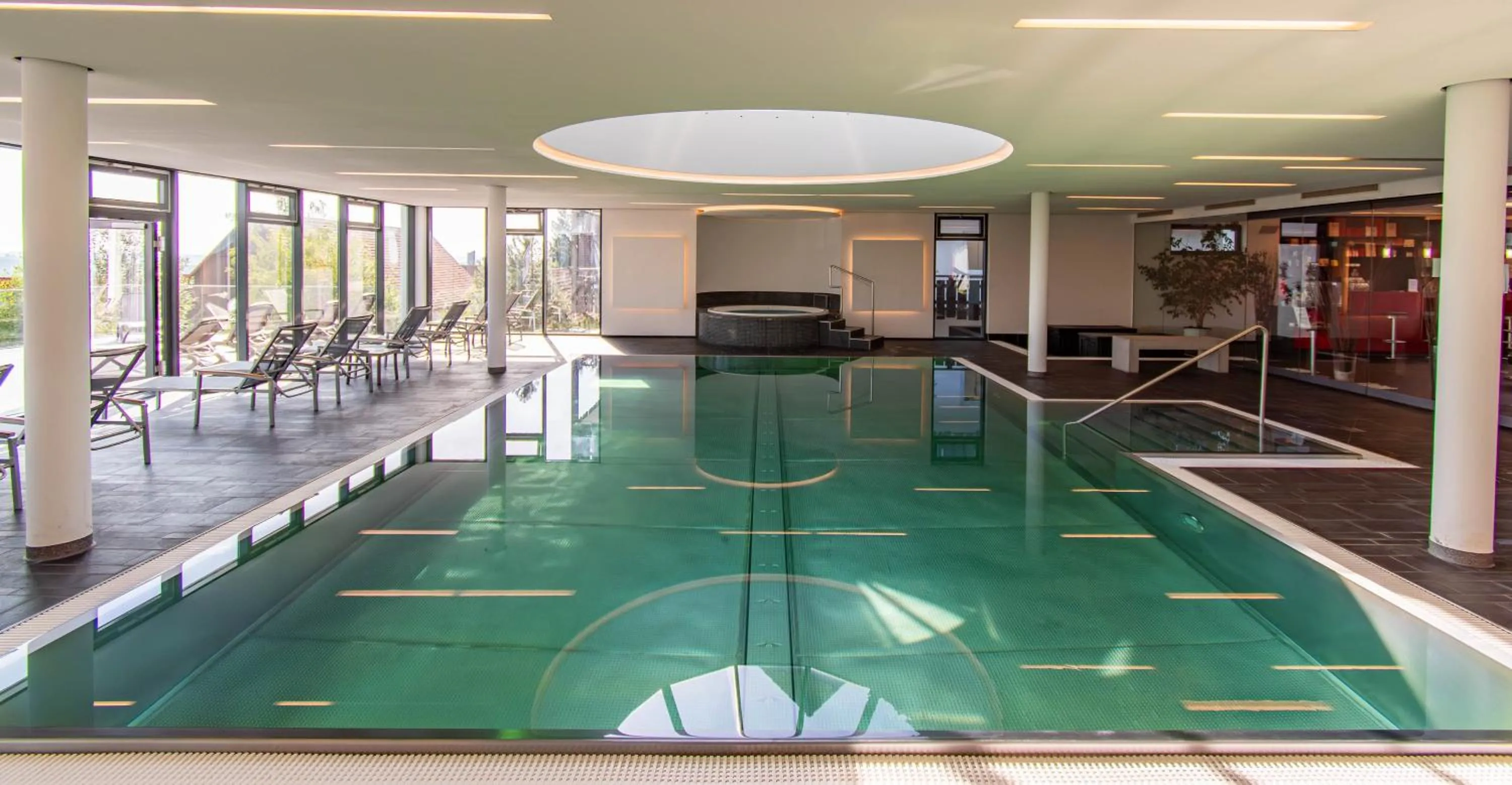 Hot Tub in Wellnesshotel Hohenrodt