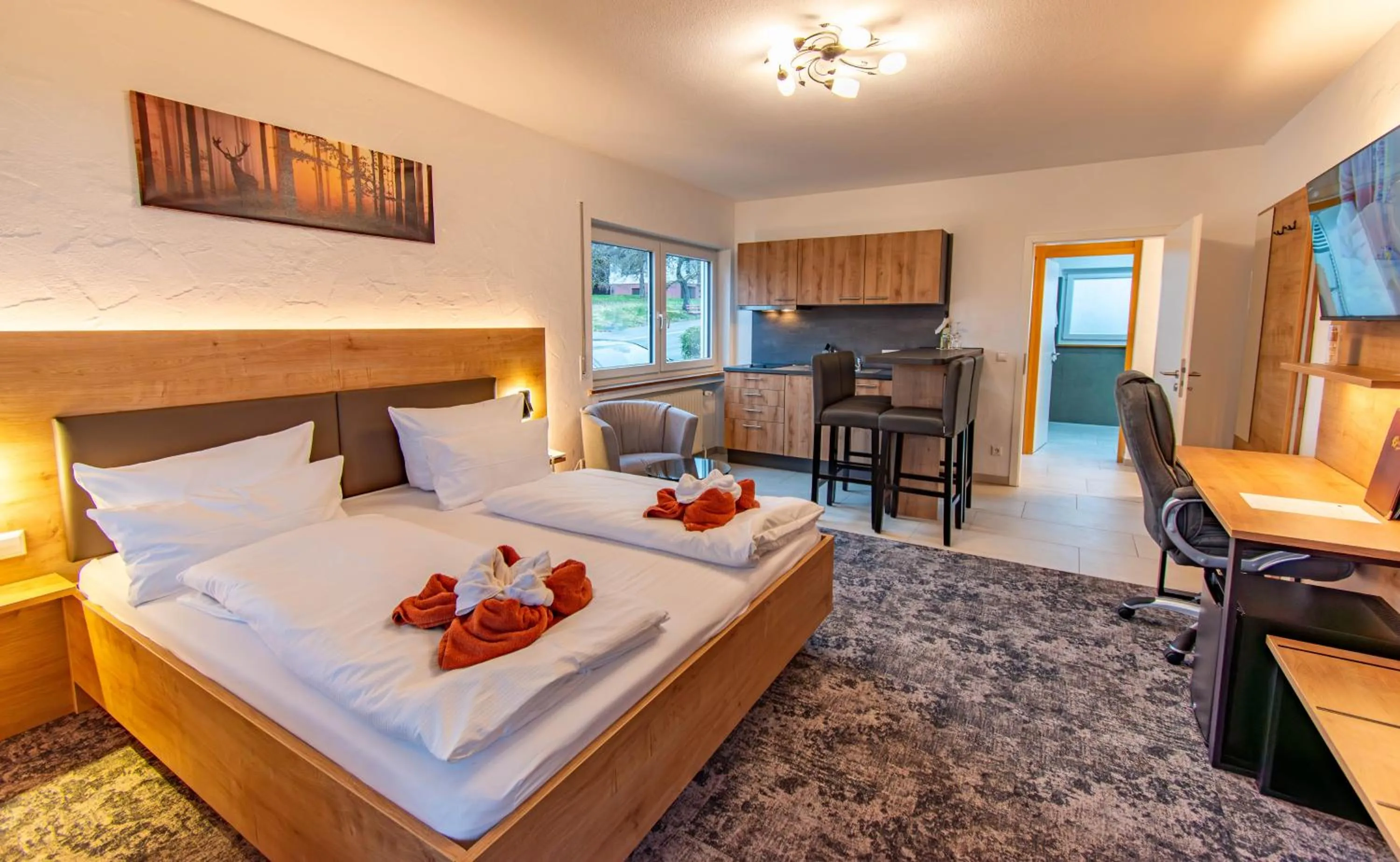 Bed in Wellnesshotel Hohenrodt