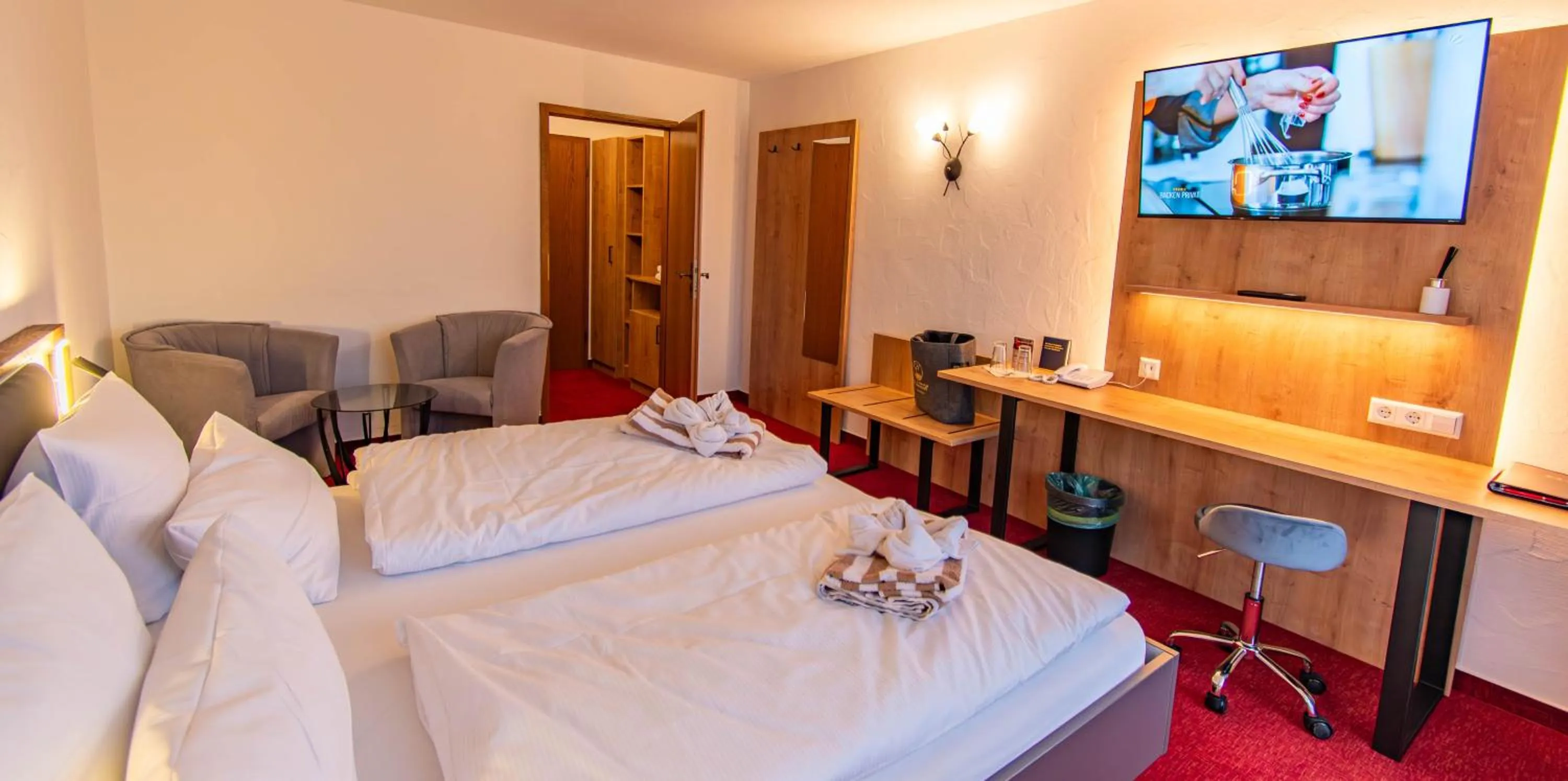 Bed in Wellnesshotel Hohenrodt