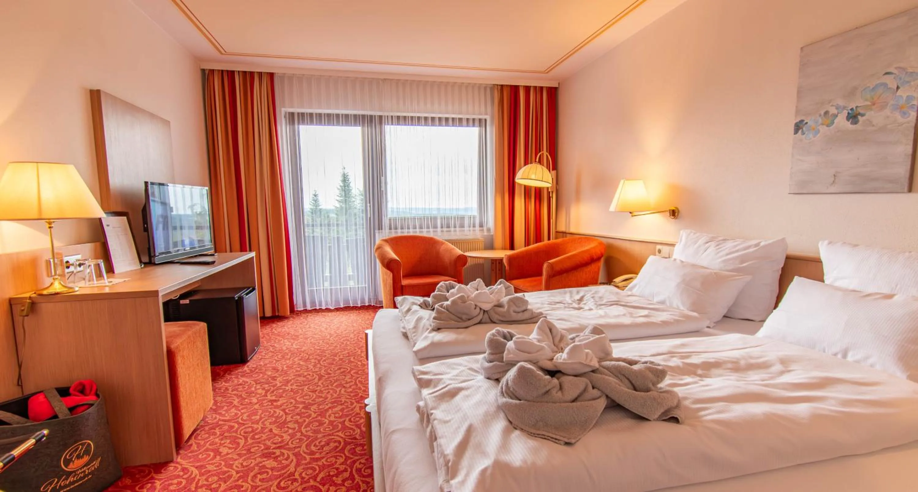 Bed in Wellnesshotel Hohenrodt