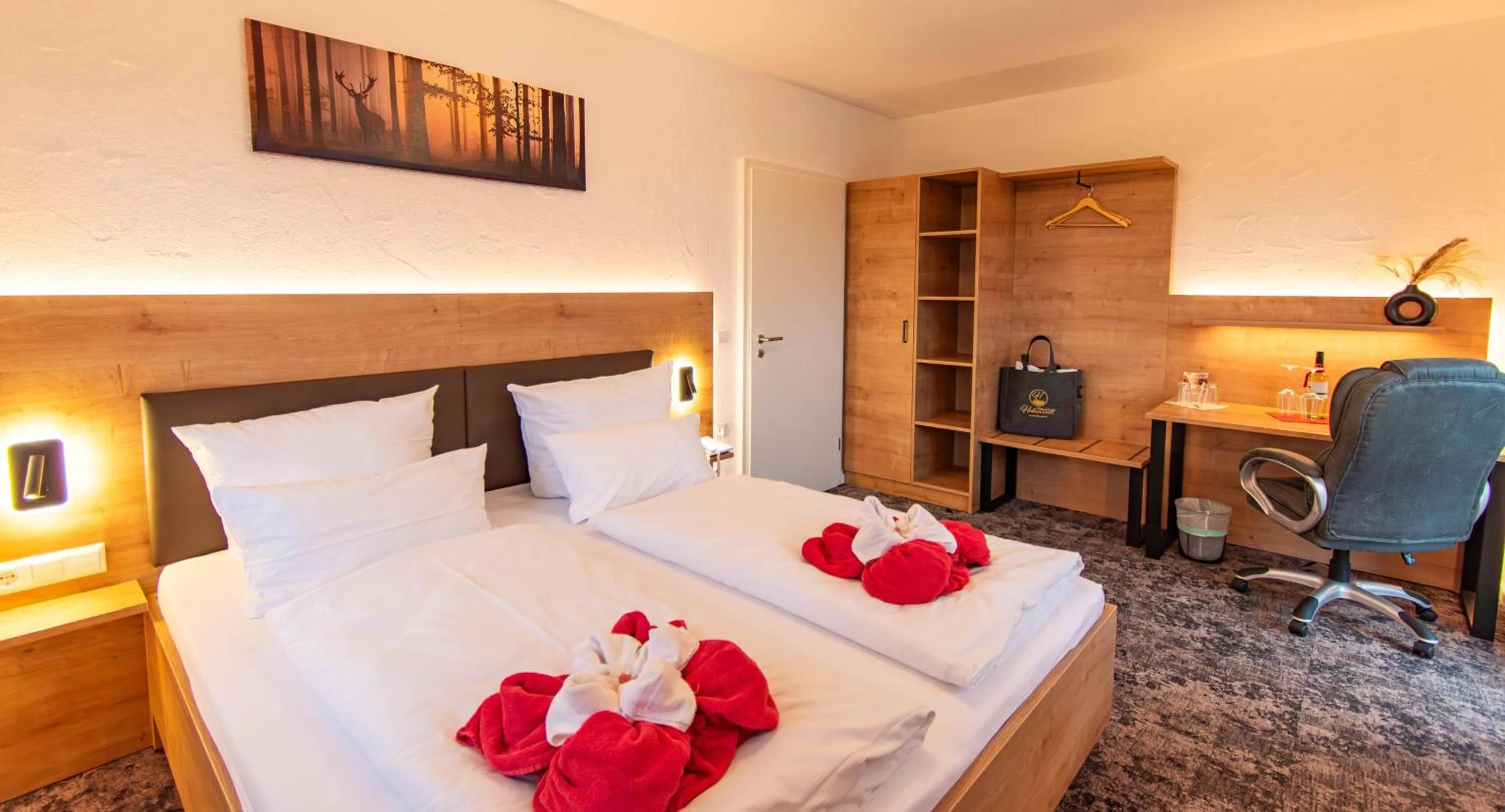 Bed in Wellnesshotel Hohenrodt