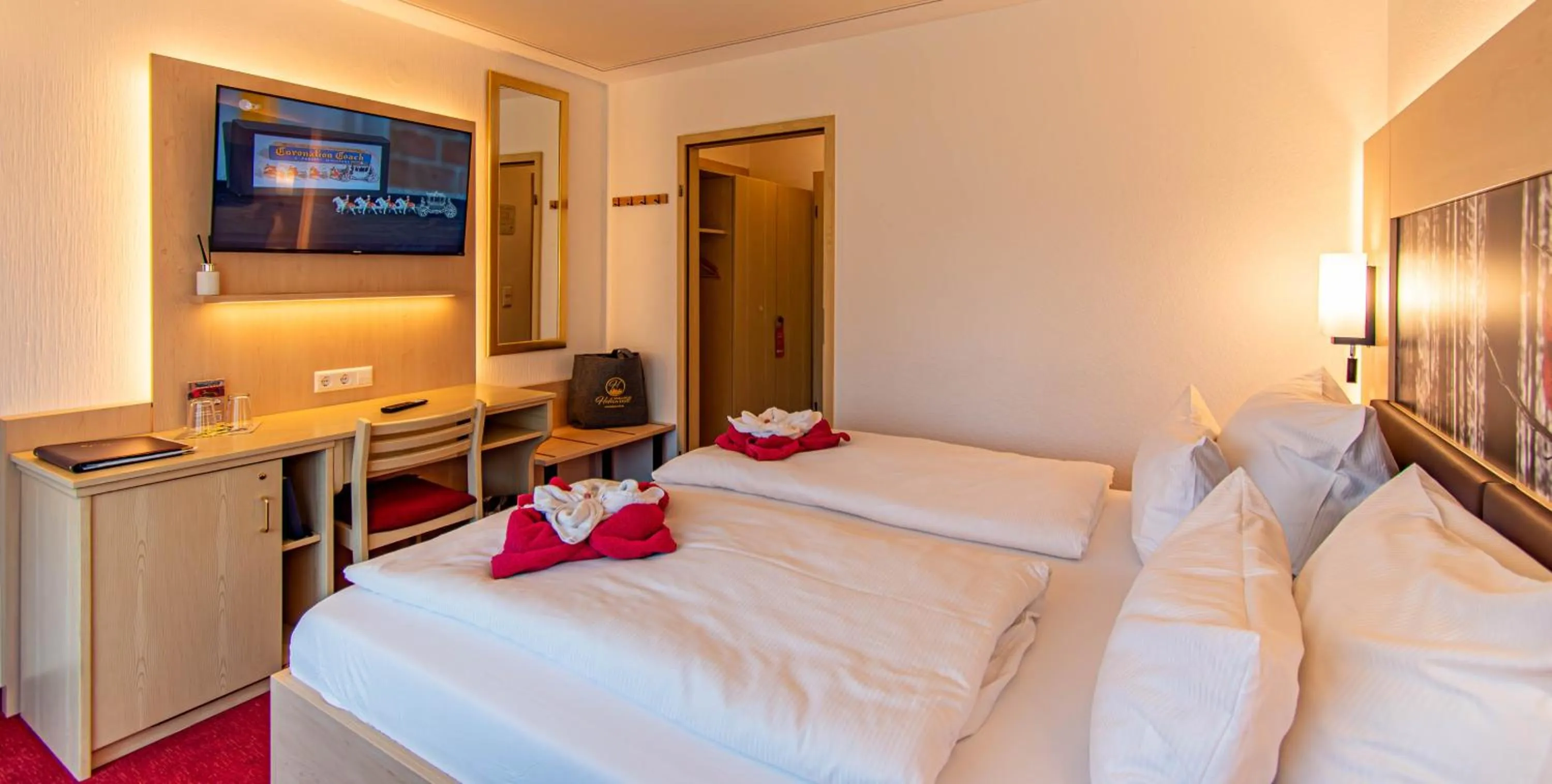 Bed in Wellnesshotel Hohenrodt