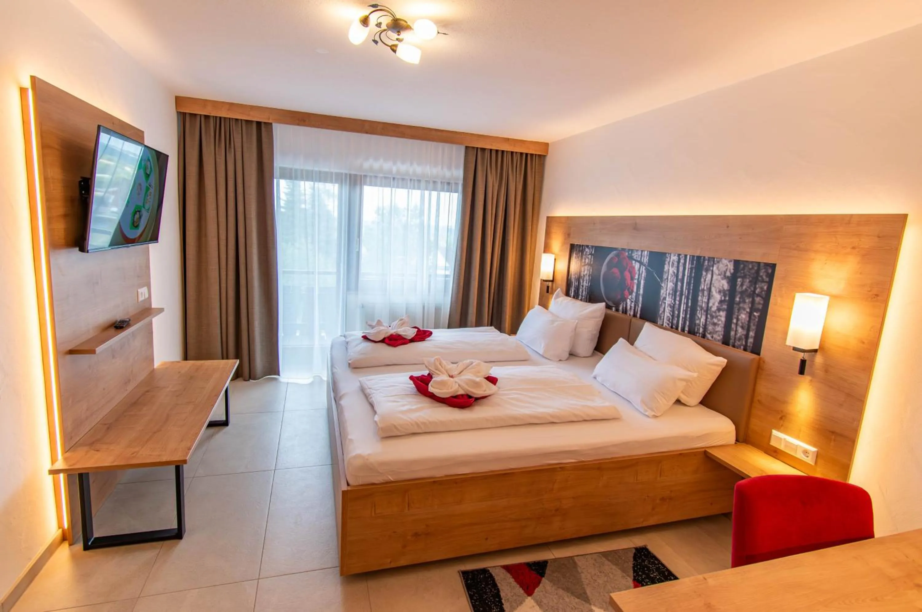 Bed in Wellnesshotel Hohenrodt