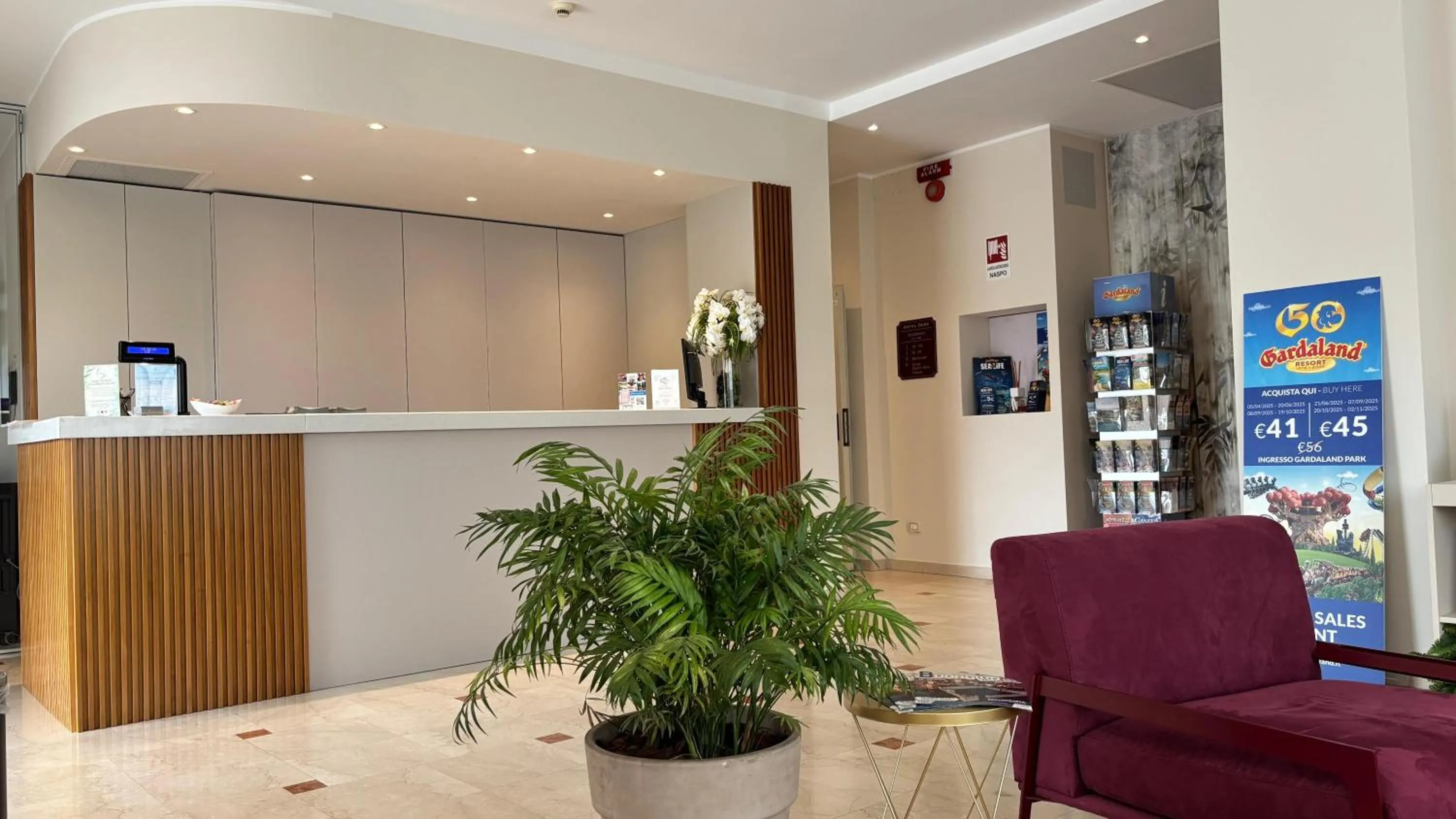 Lobby or reception in Hotel Dorè