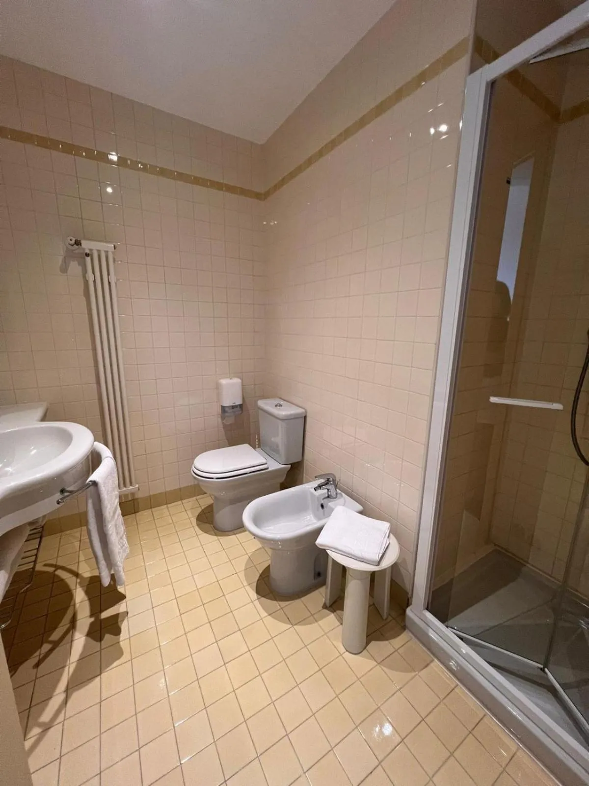 Bathroom in Hotel Dorè