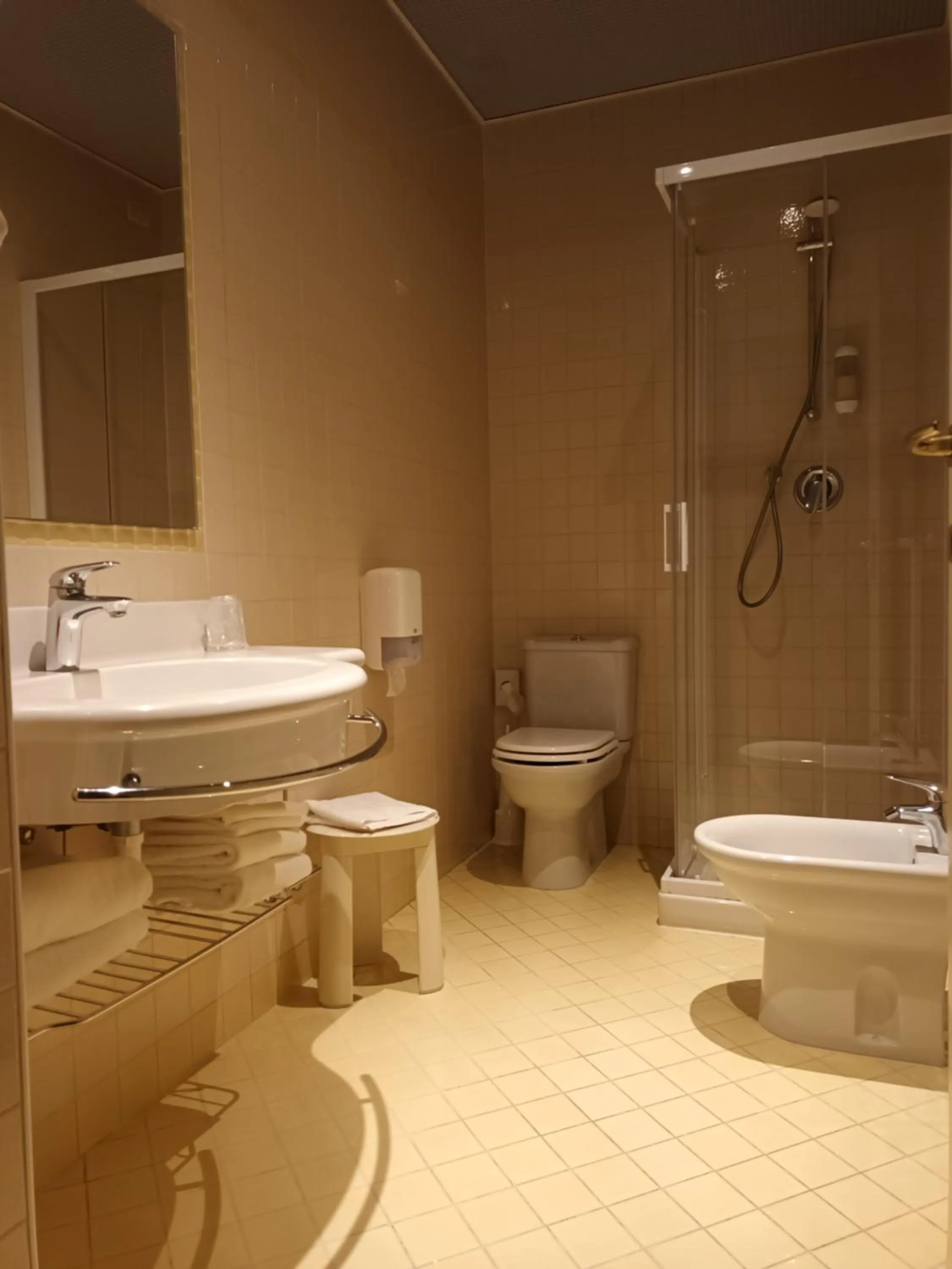 Bathroom in Hotel Dorè