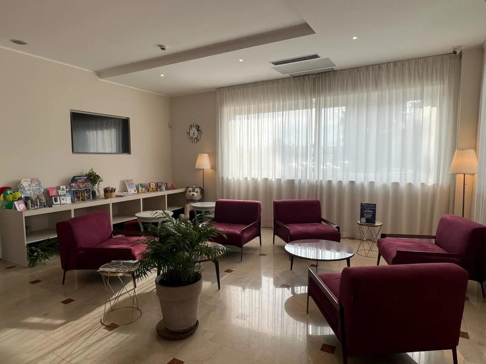 Lobby or reception in Hotel Dorè