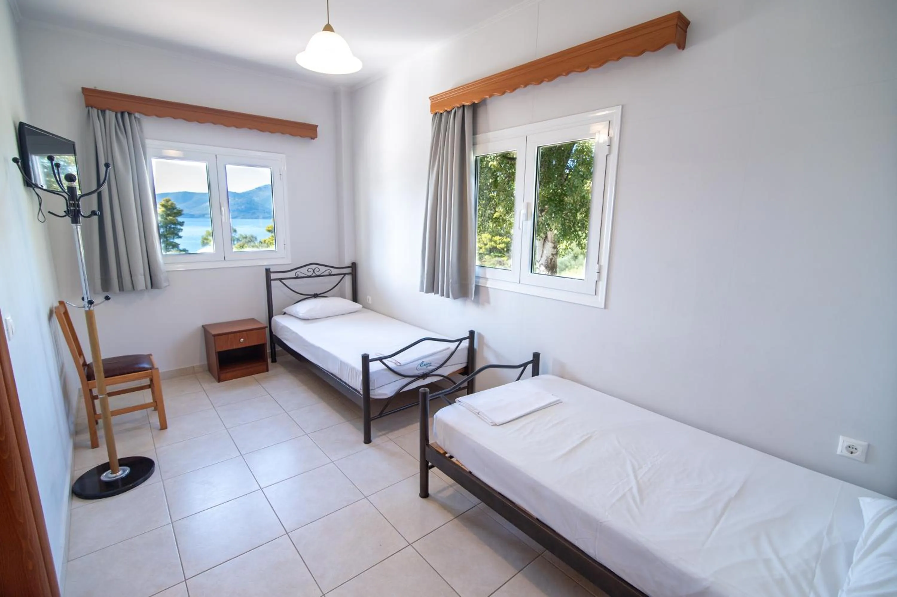 Bed in Elektra Hotel