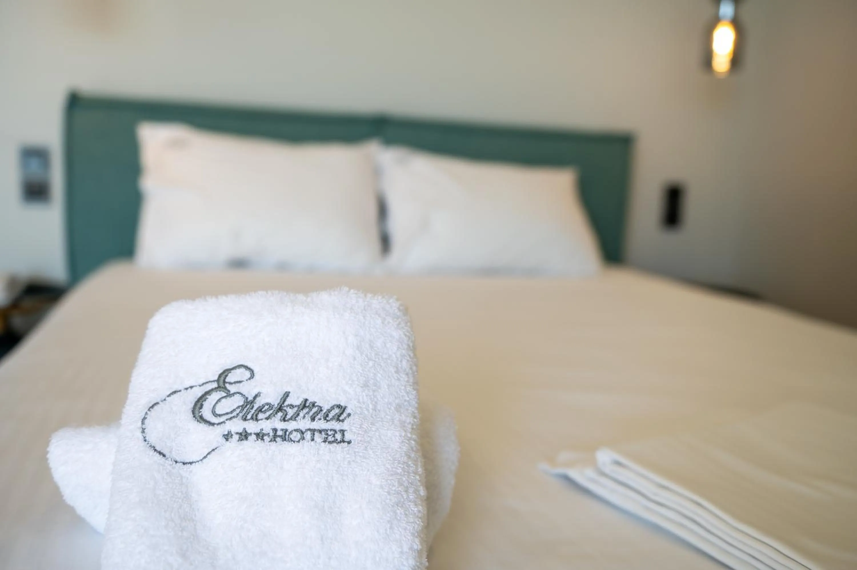 Bed in Elektra Hotel