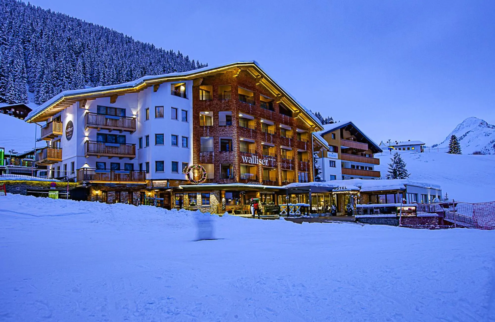 Property building in Hotel Walliserstube