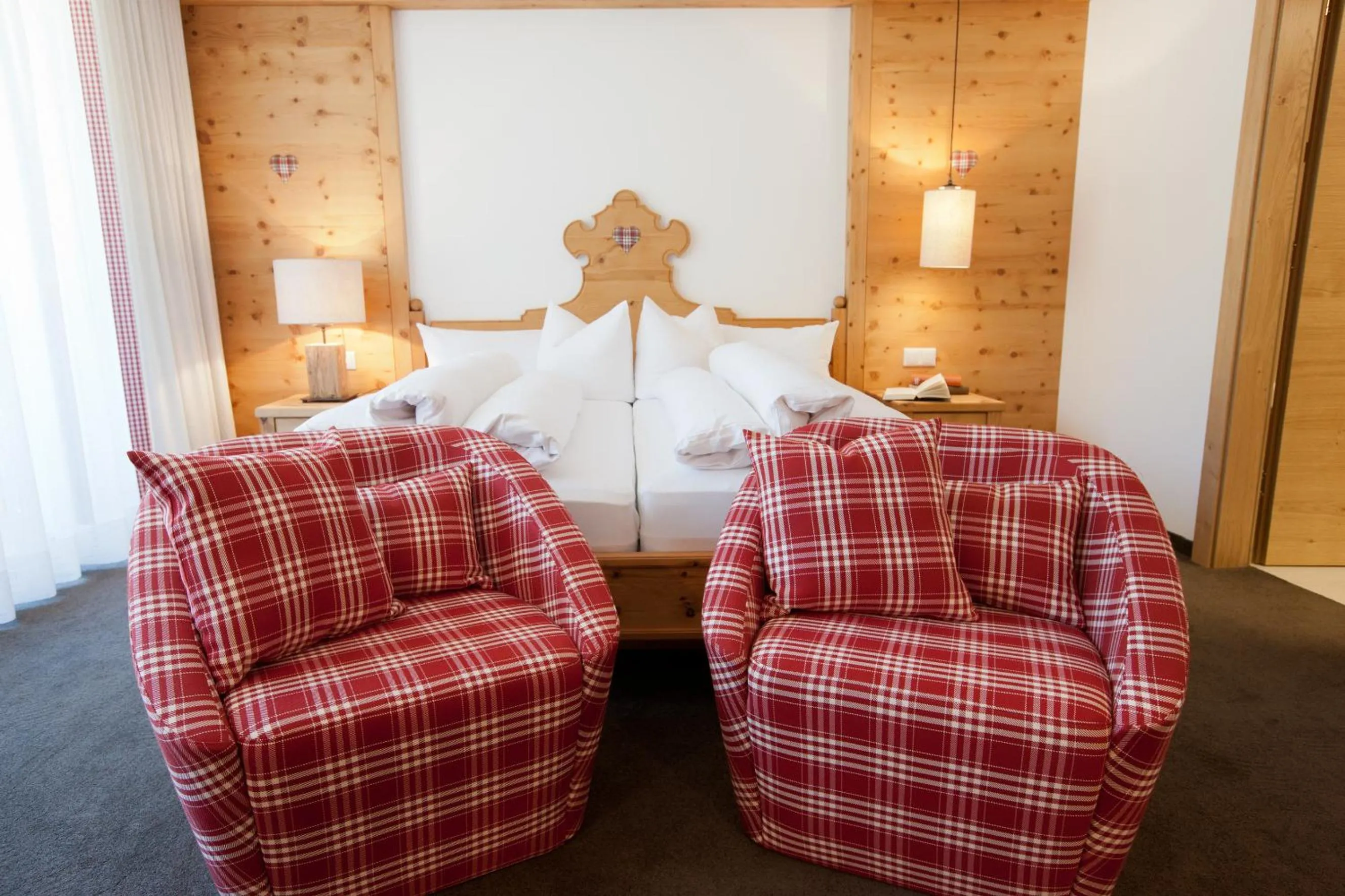 Bed in Hotel Walliserstube