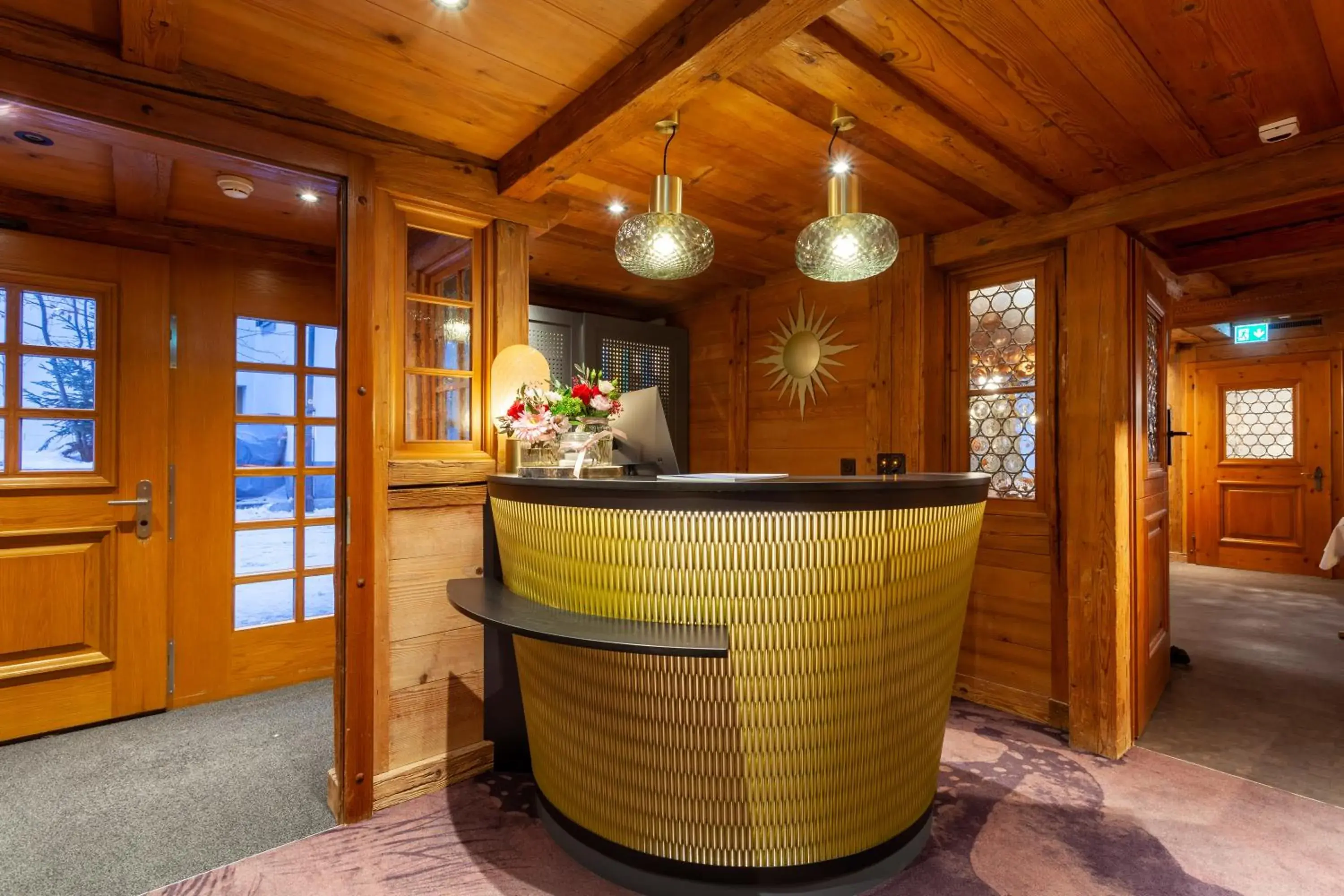 Lobby or reception in Sonne Andermatt Swiss Quality Hotel Lobby or reception in Sonne Andermatt Swiss Quality Hotel