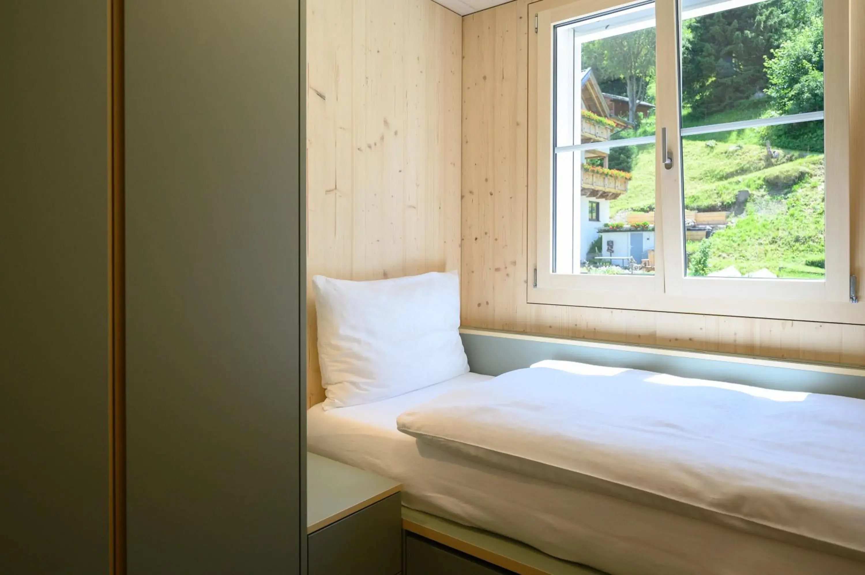 Bed in Sonne Andermatt Swiss Quality Hotel Bed in Sonne Andermatt Swiss Quality Hotel