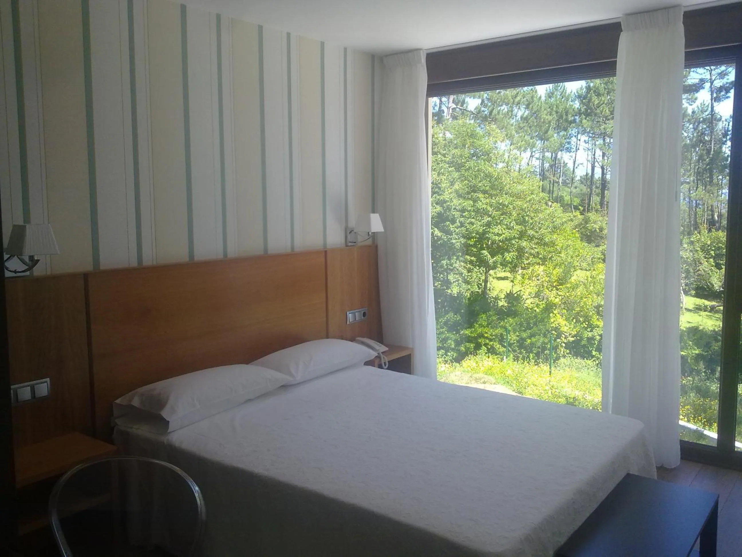 Bed in Hotel Alén do Mar