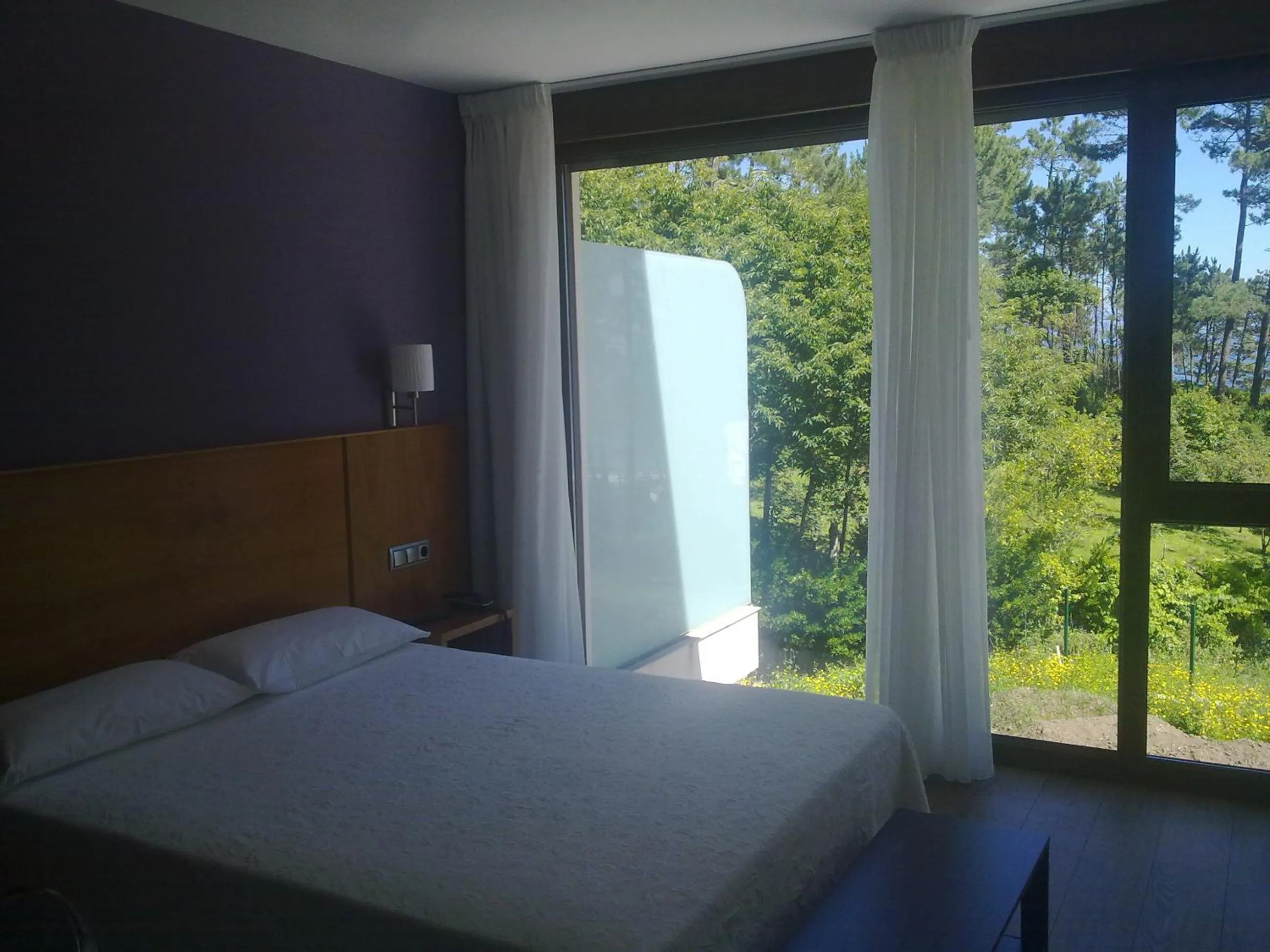 Bed in Hotel Alén do Mar