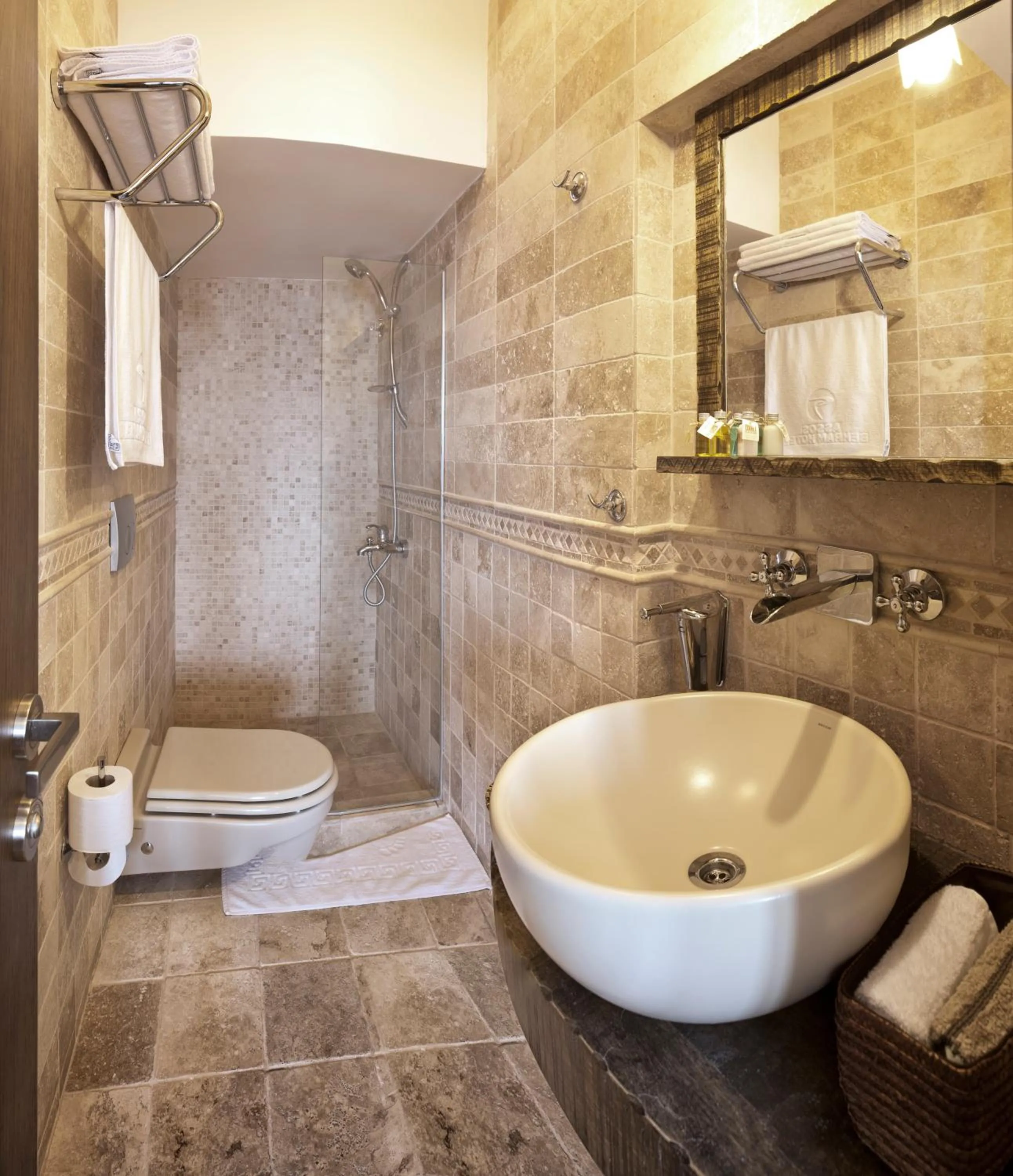 Bathroom in Assos Behram Special Class Hotel Adults Only