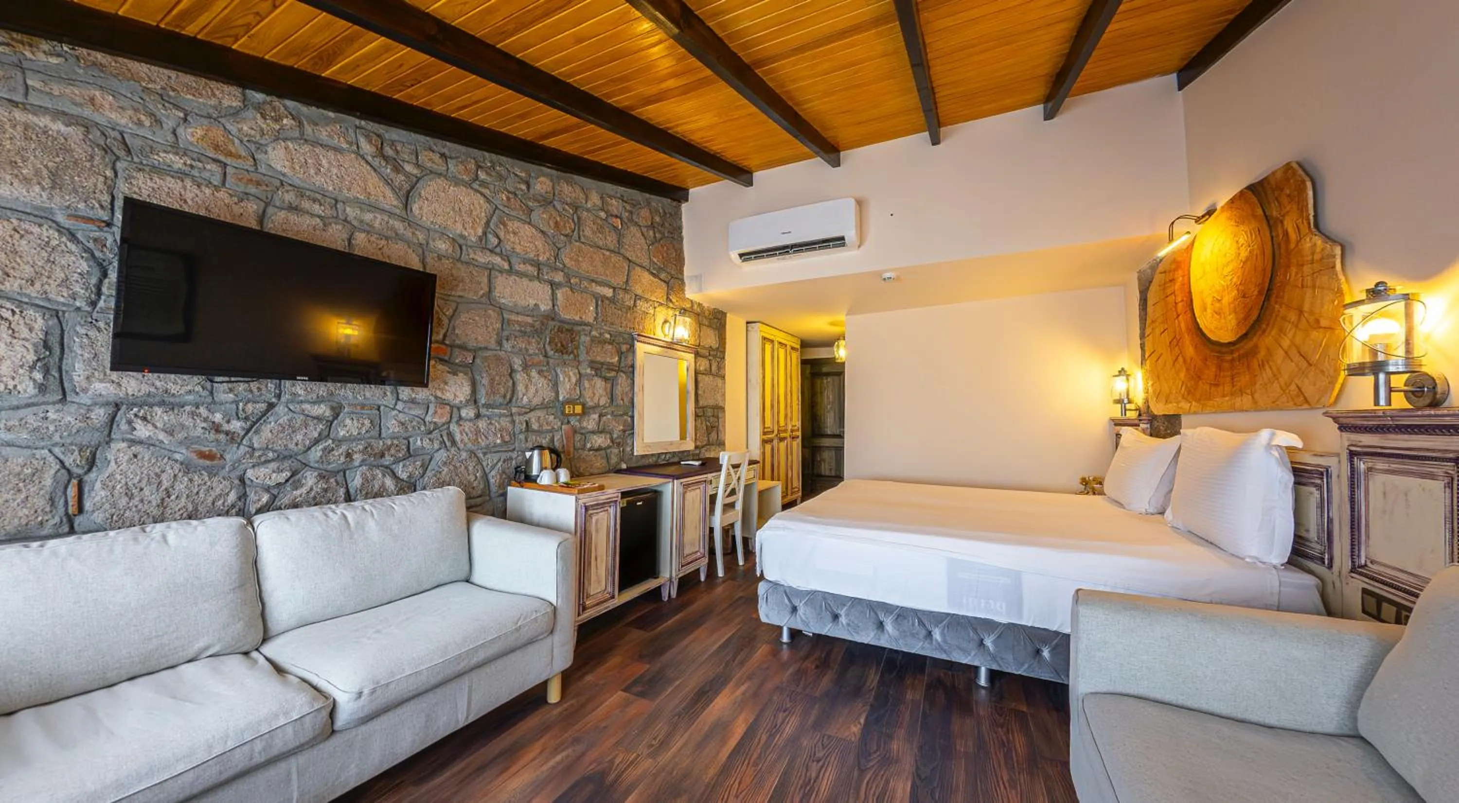 Bed in Assos Behram Special Class Hotel Adults Only