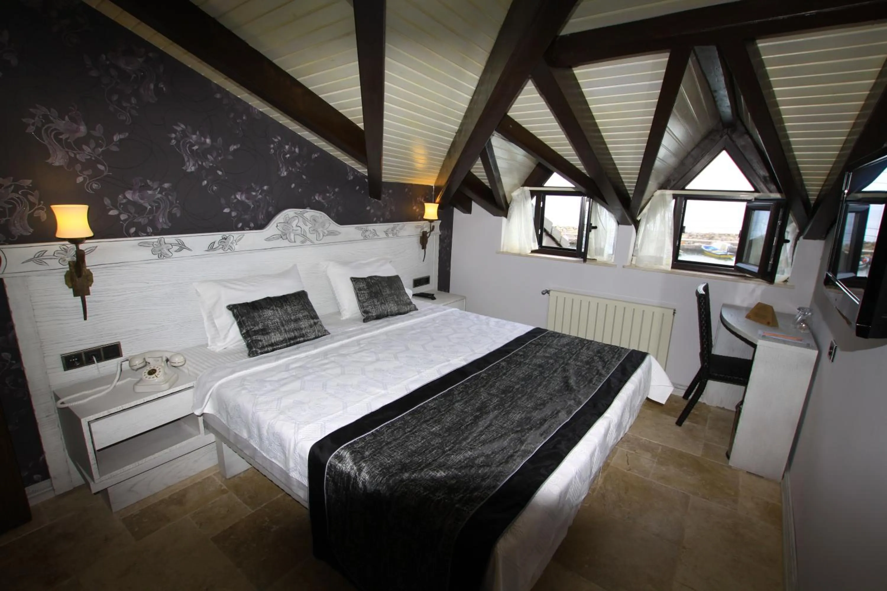 Decorative detail, Bed in Assos Behram Special Class Hotel Adults Only