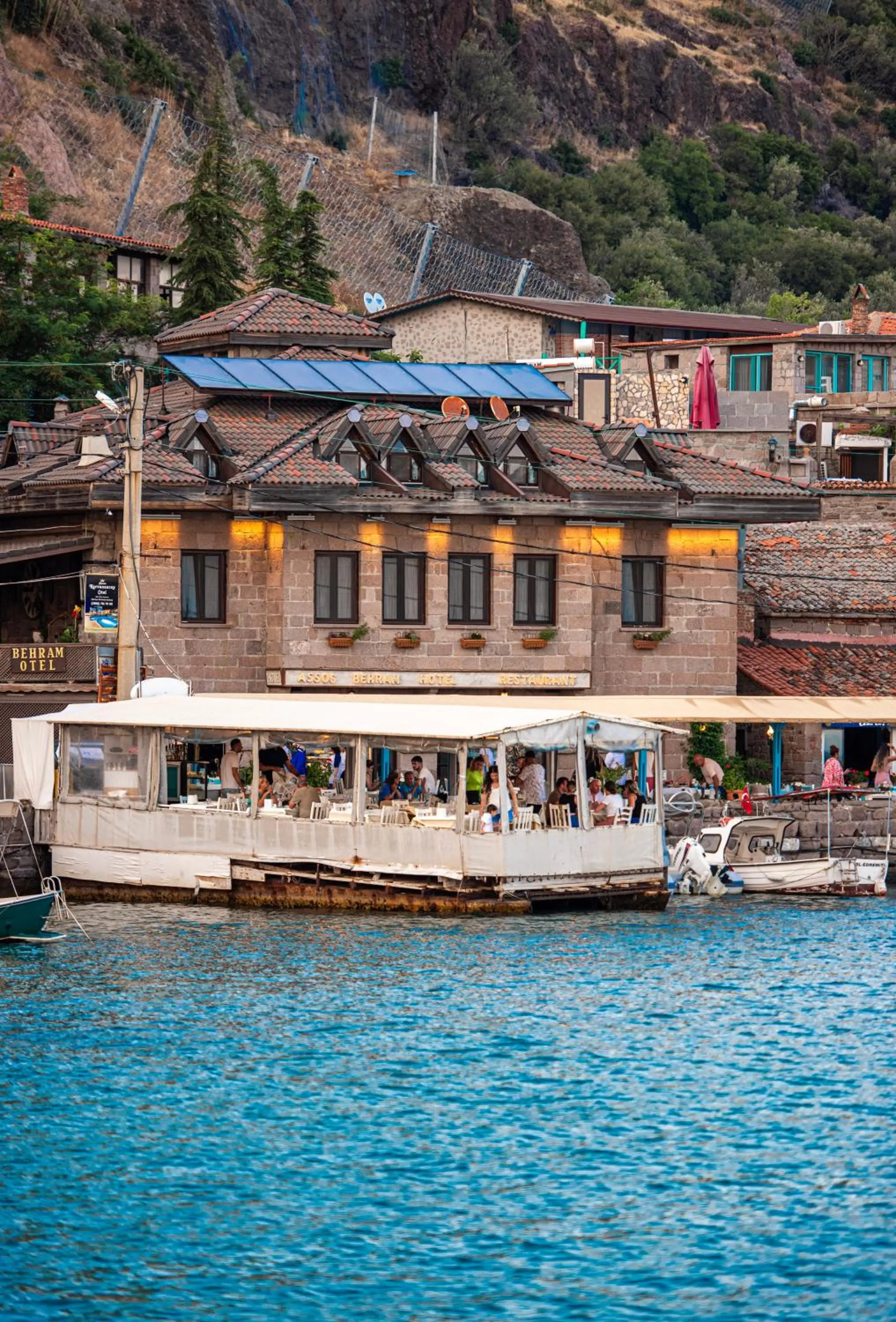 Sea view in Assos Behram Special Class Hotel Adults Only