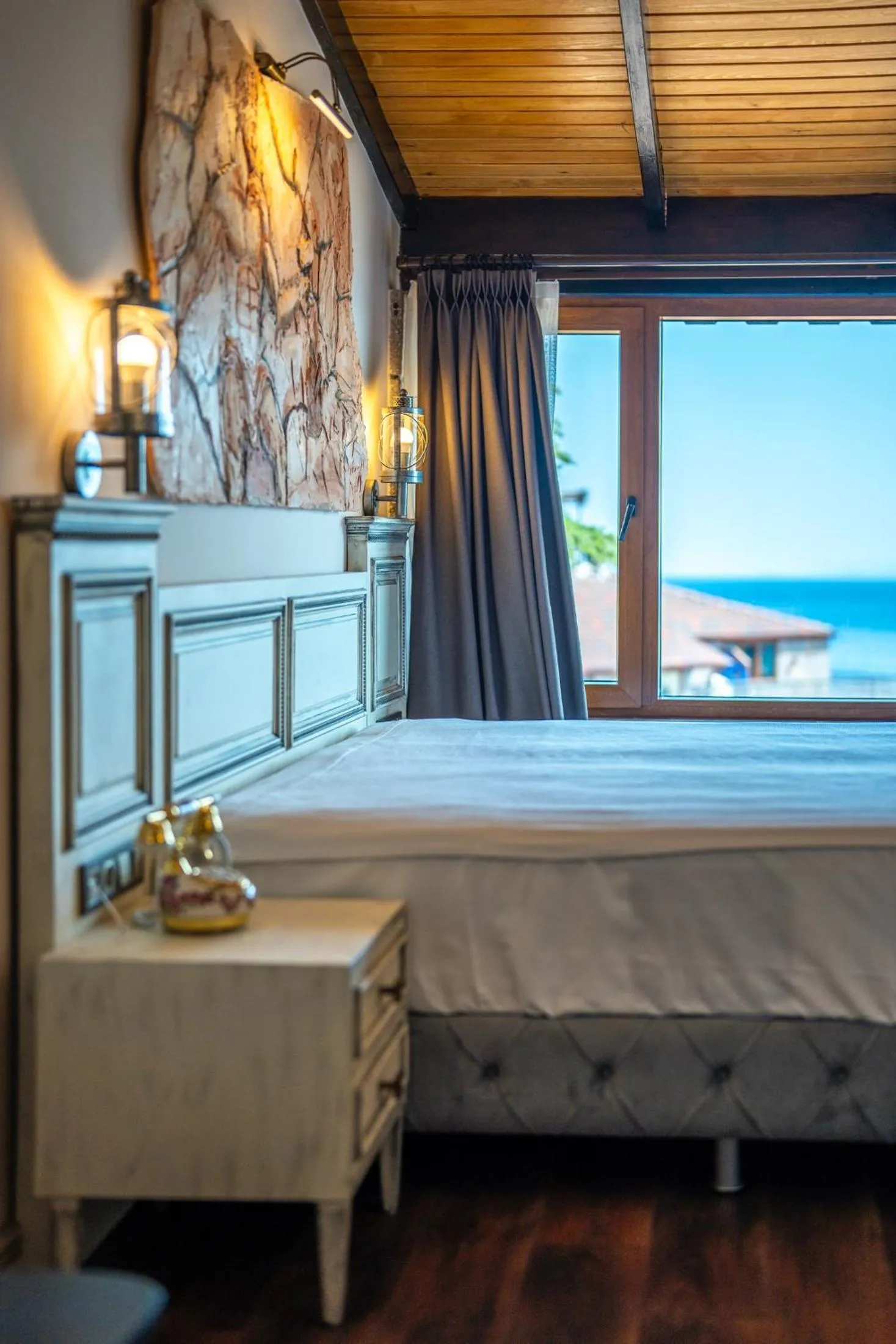 Bed in Assos Behram Special Class Hotel Adults Only