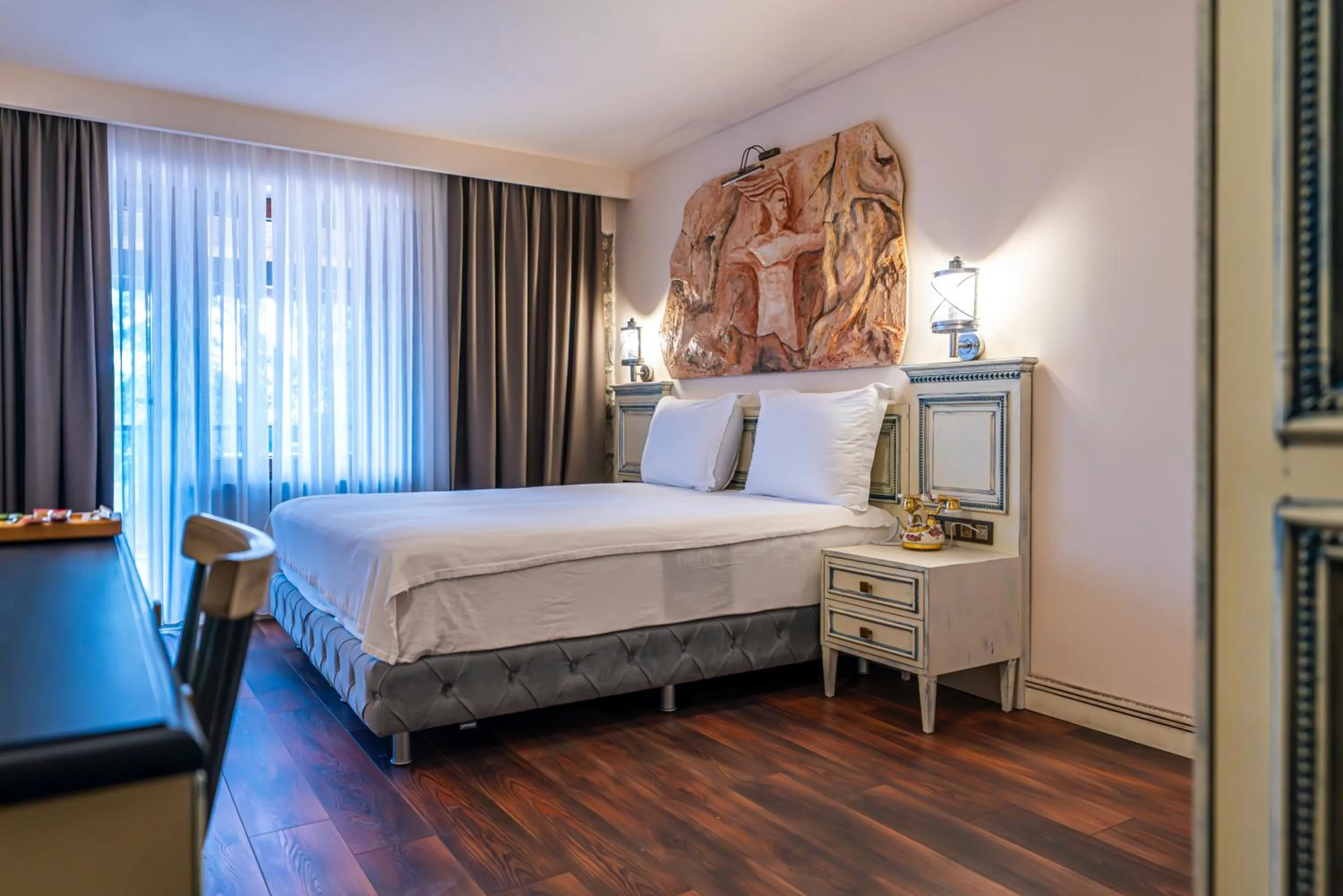 Bed in Assos Behram Special Class Hotel Adults Only