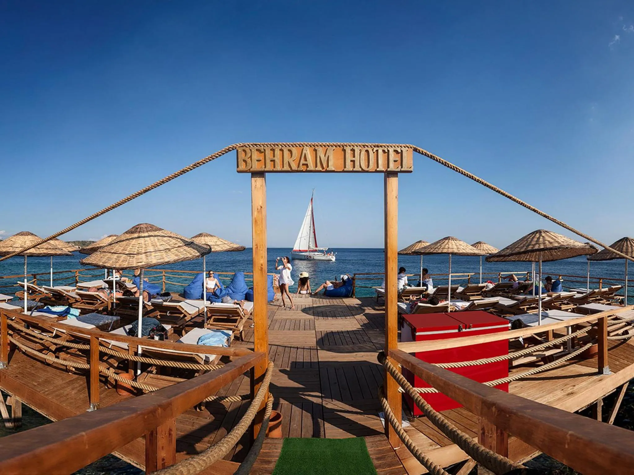 Area and facilities in Assos Behram Special Class Hotel Adults Only