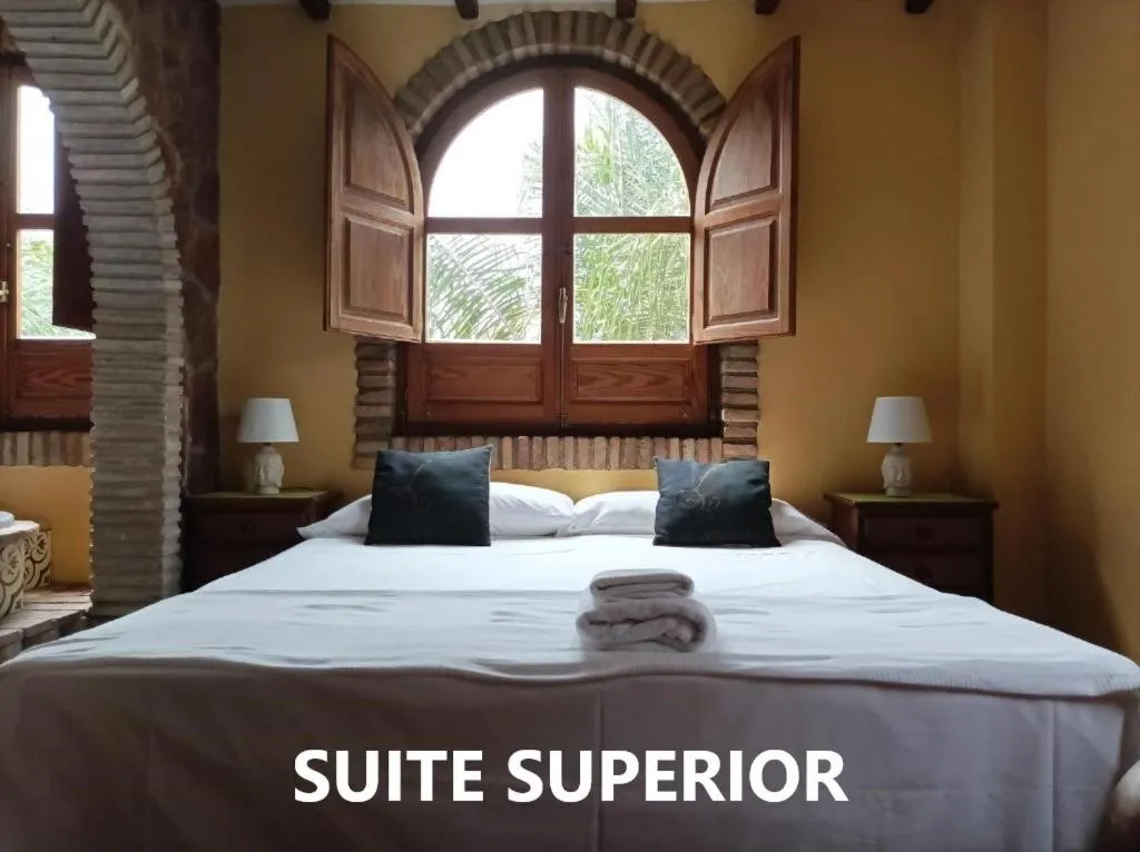 Bed in Alojamientos La Casa de Piedra