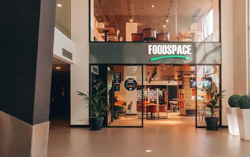 Lobby or reception in Vértice Roomspace