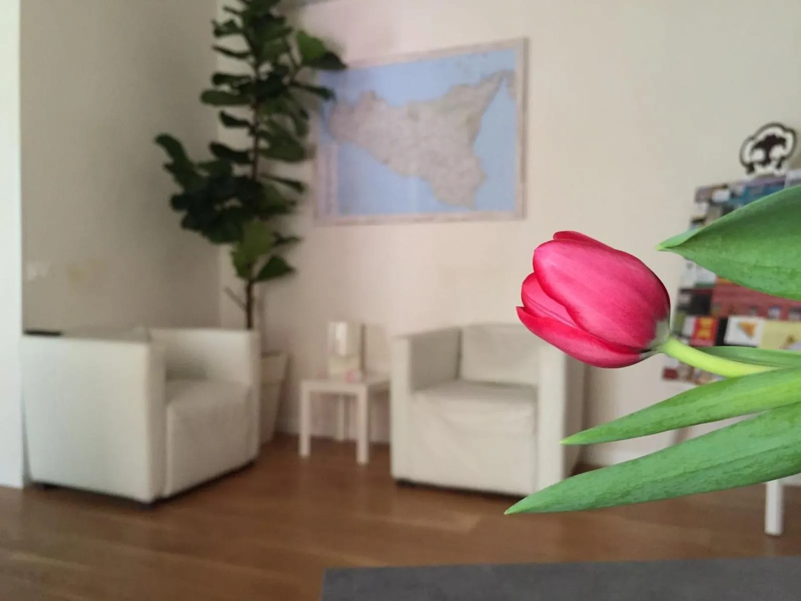 Communal lounge/ TV room in Dimora di Charme Cassaro 168