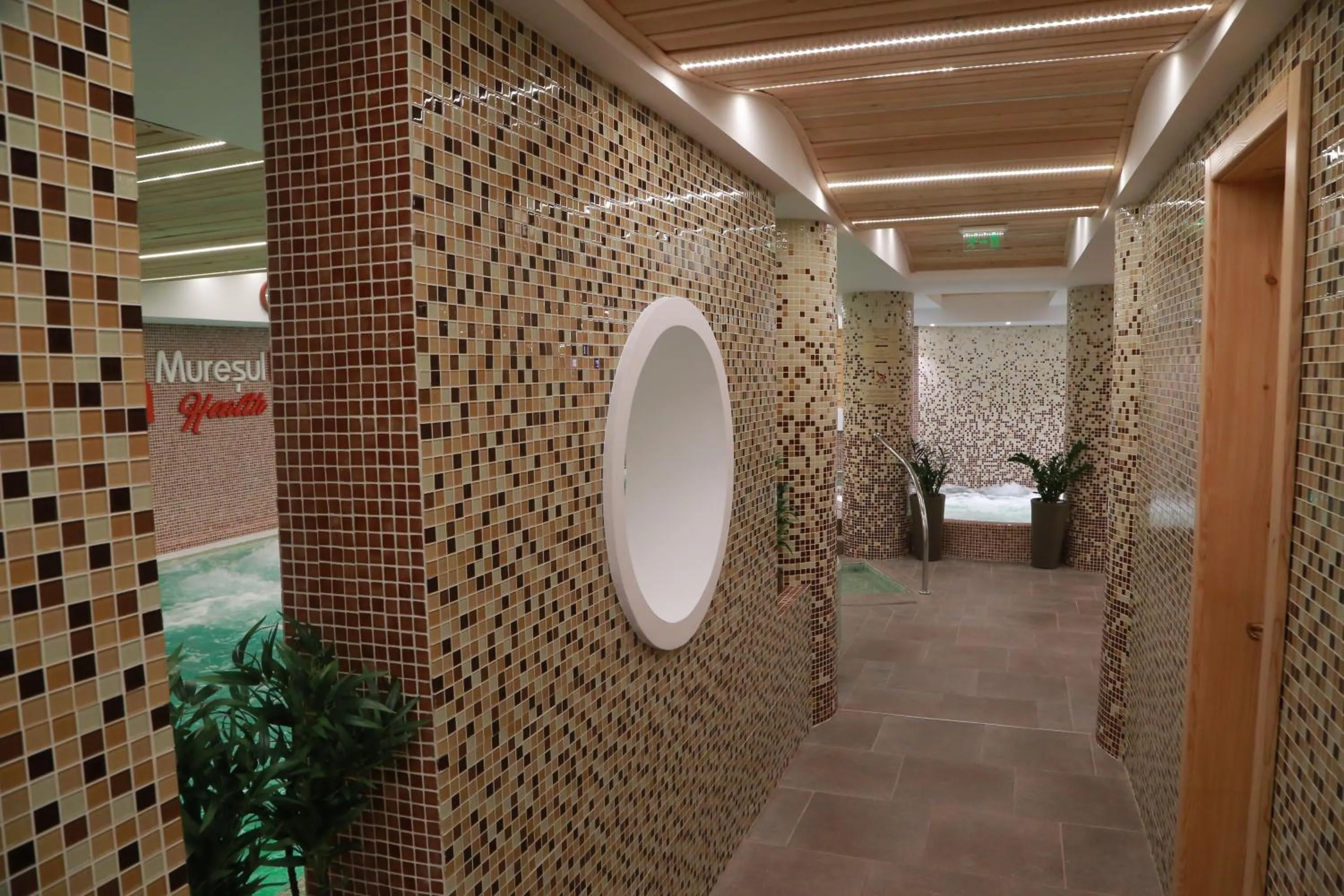 Swimming pool in Hotel Muresul Health Spa