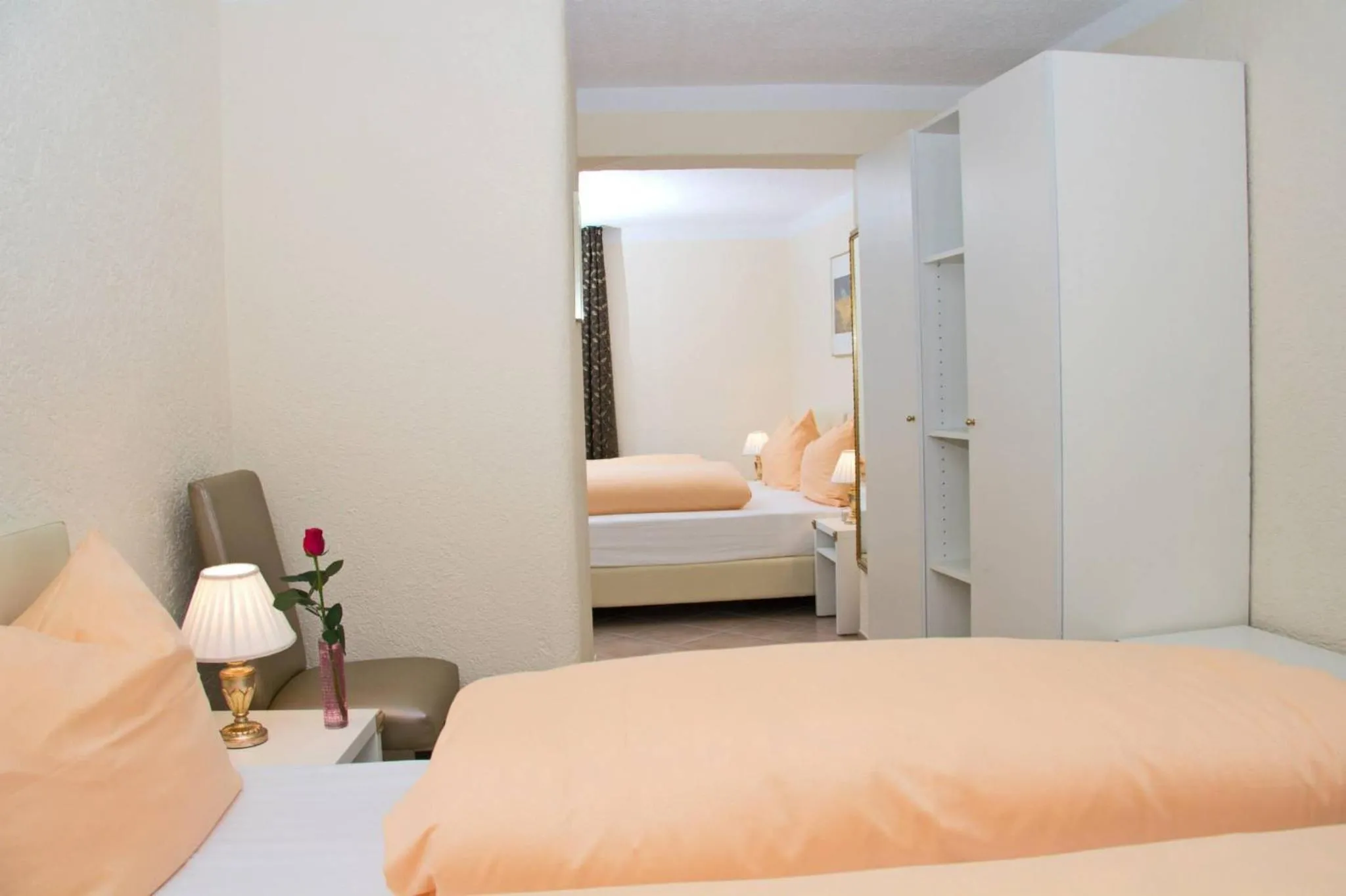 Bed in Hotel Albergo Mamma Rosa