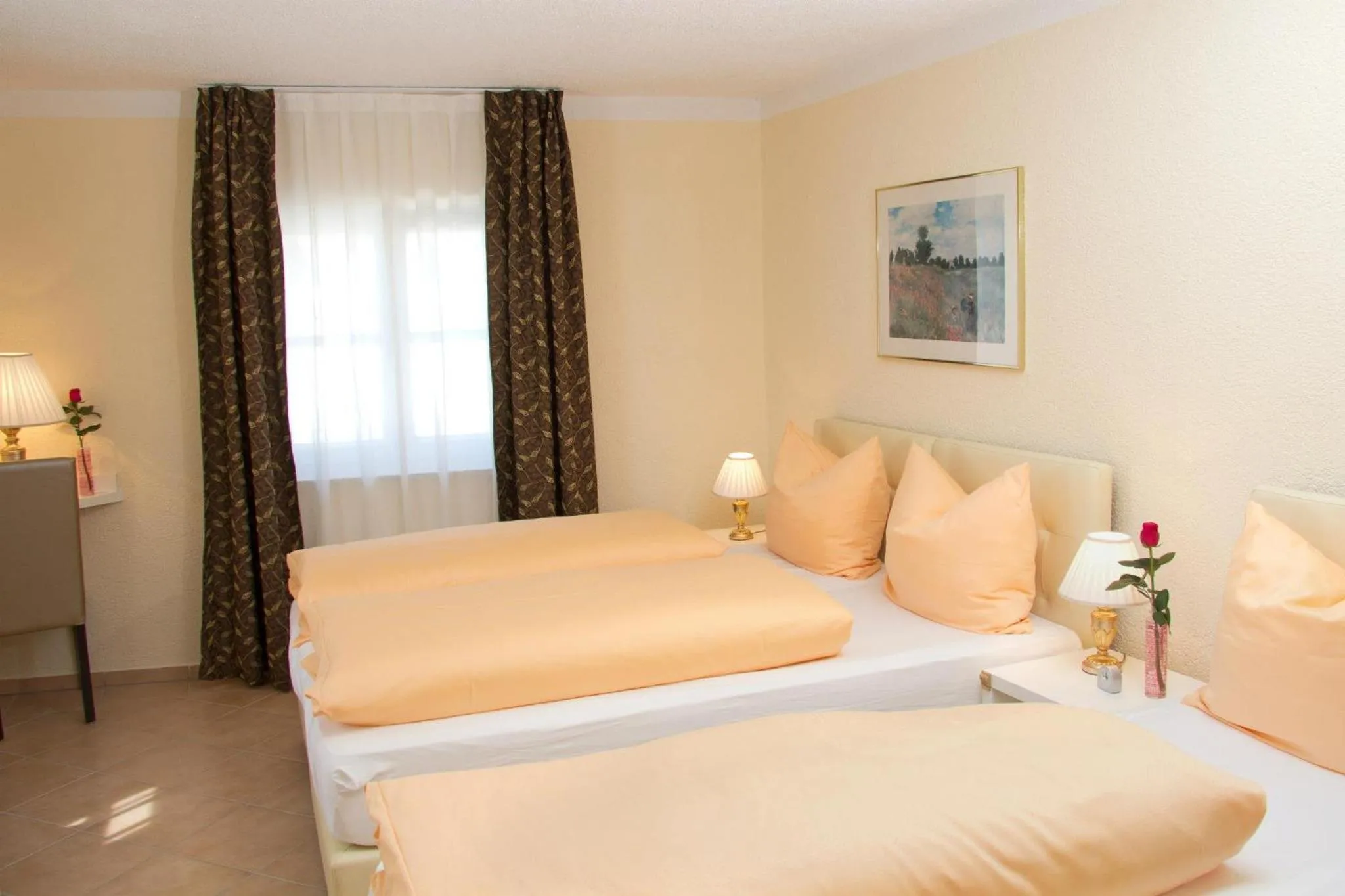Bed in Hotel Albergo Mamma Rosa