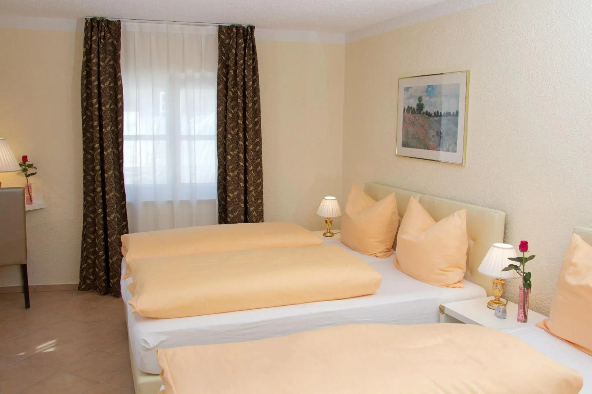 Bed in Hotel Albergo Mamma Rosa