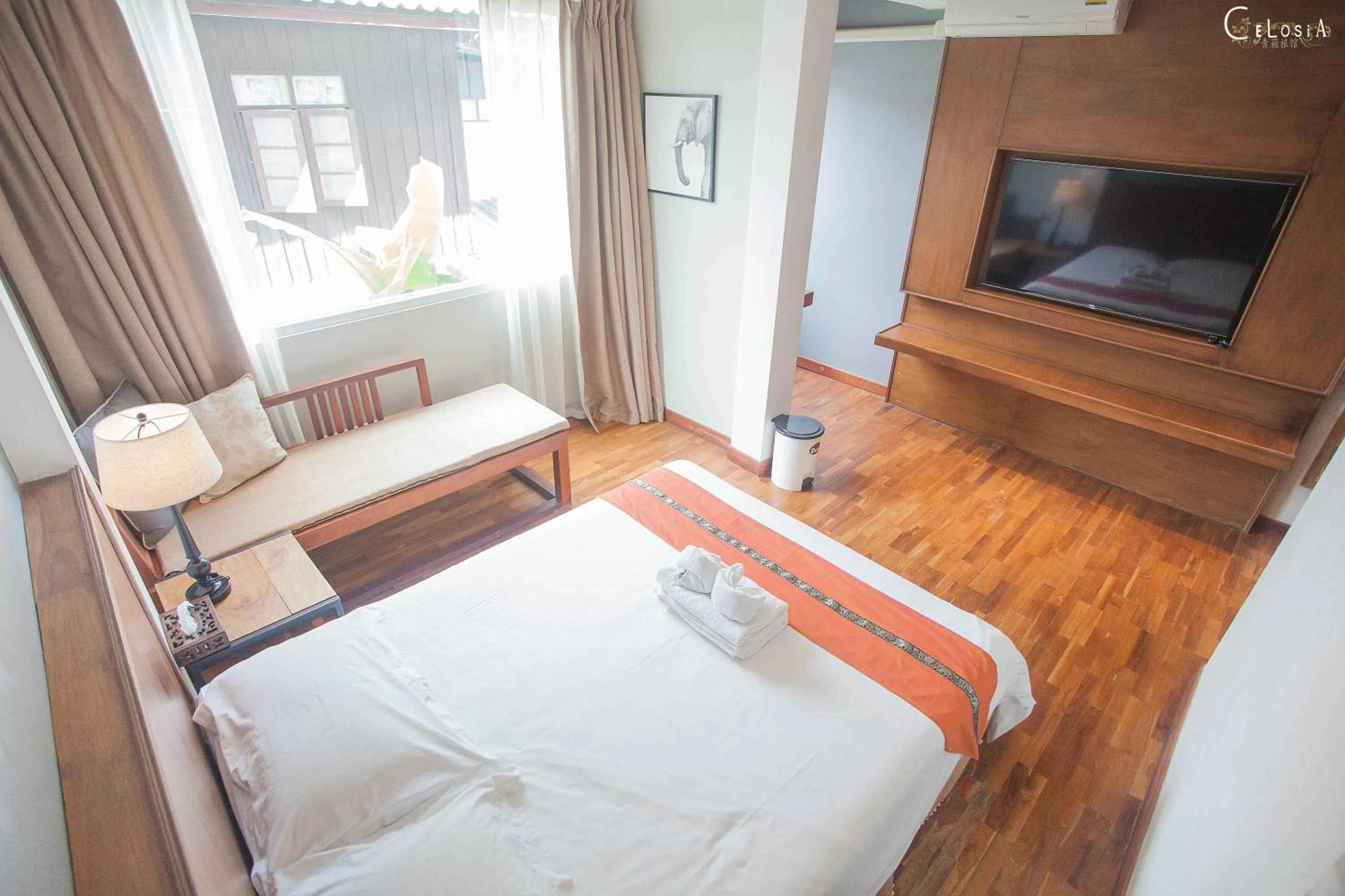 Bed in Celosia Chiang Mai Hotel