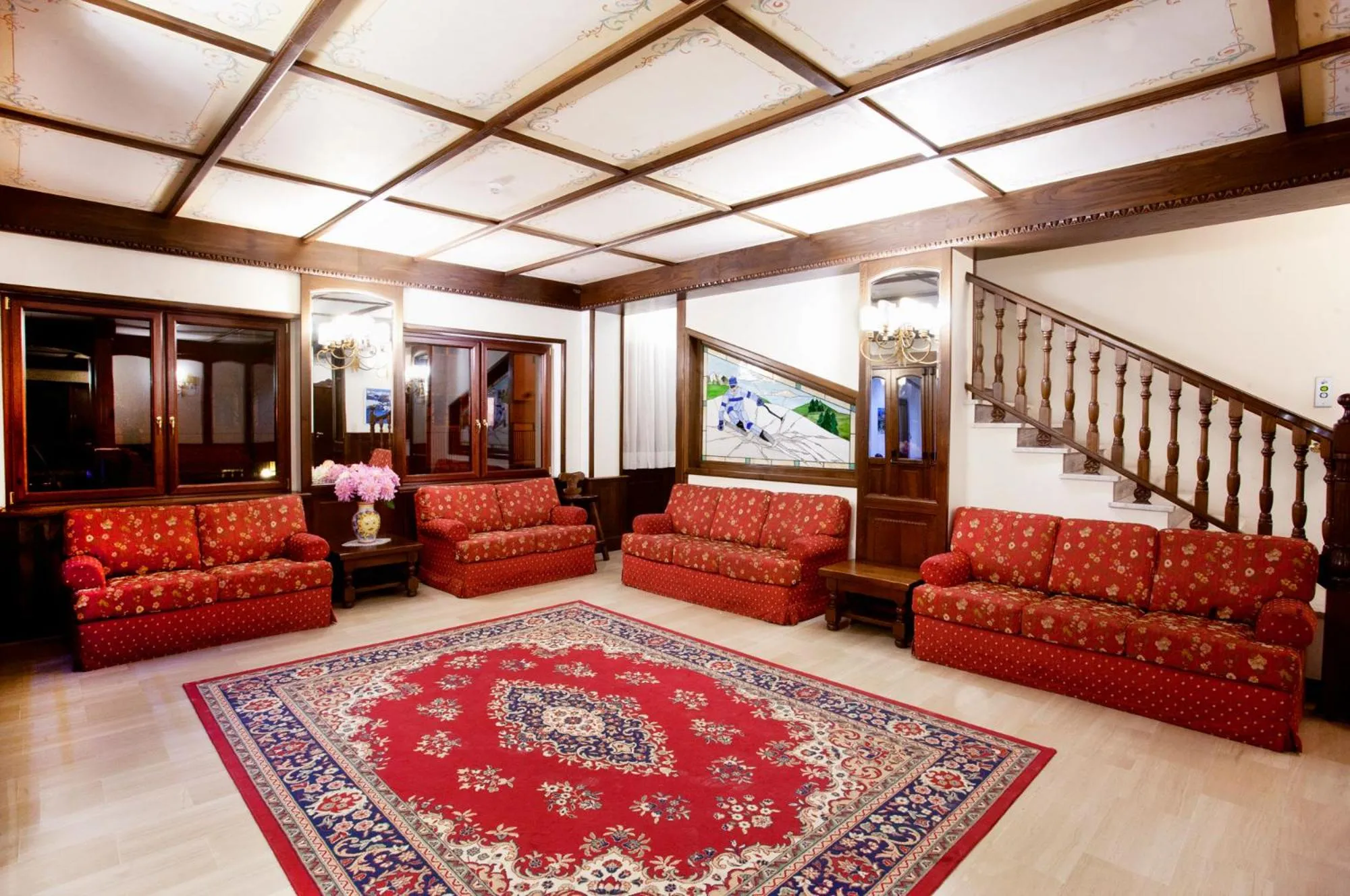 Lobby or reception in Hotel Sporting