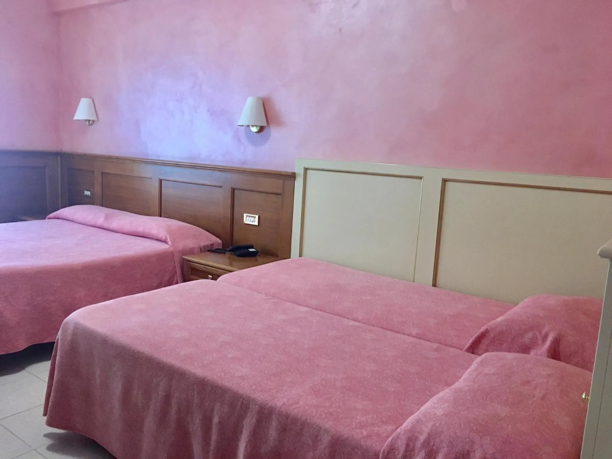 Bed in Hotel Sporting
