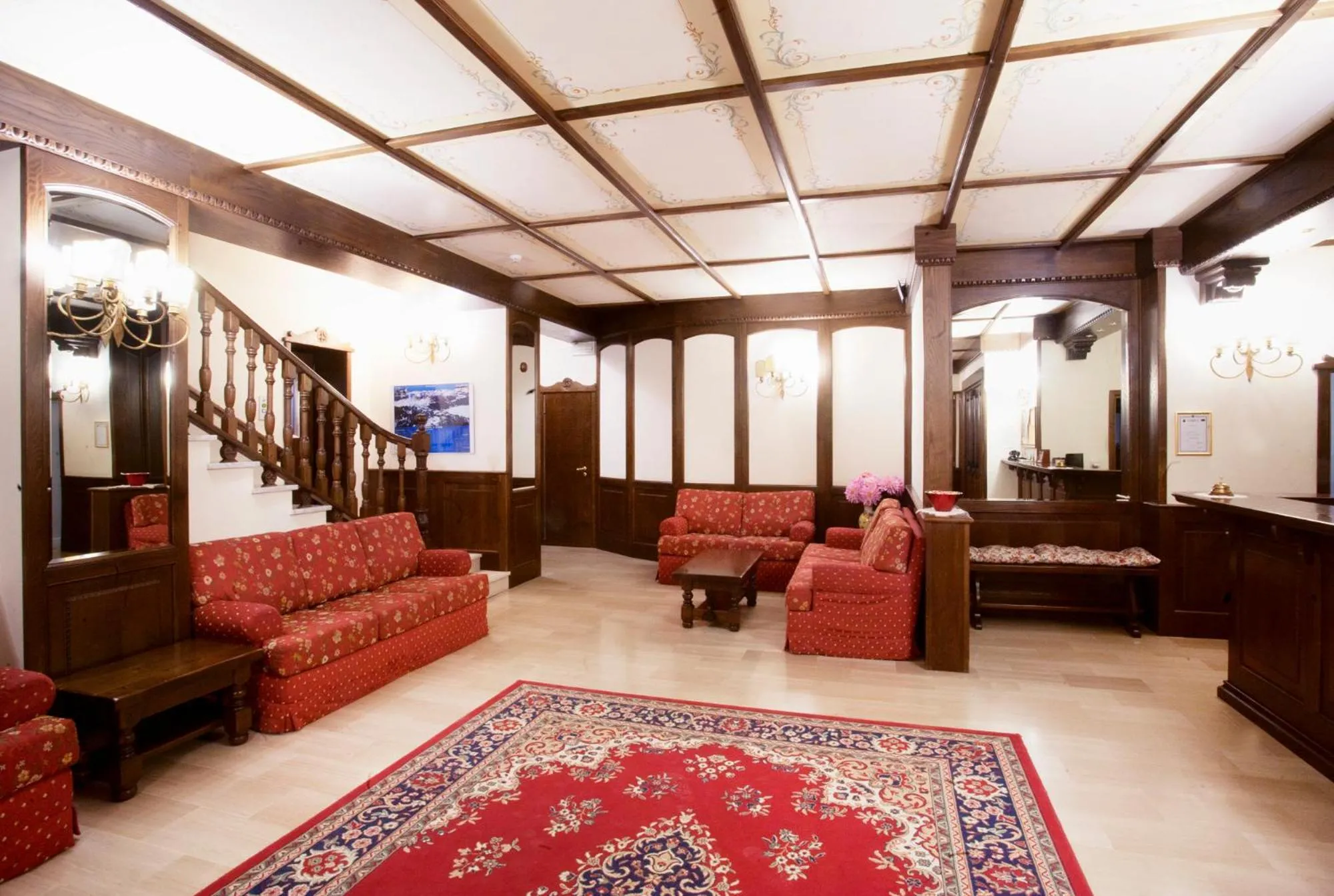 Lobby or reception in Hotel Sporting
