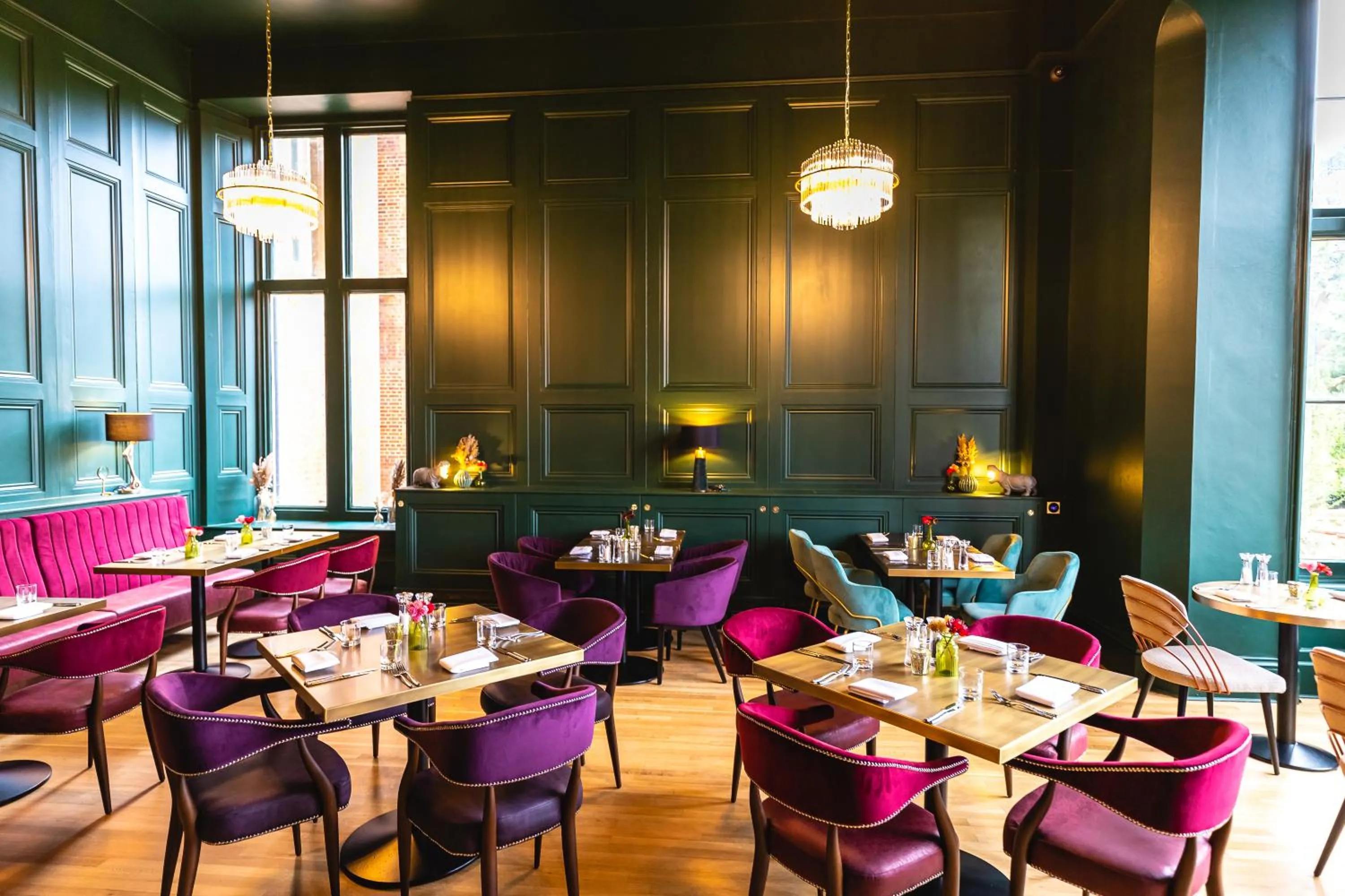 Dining area in Easthampstead Park