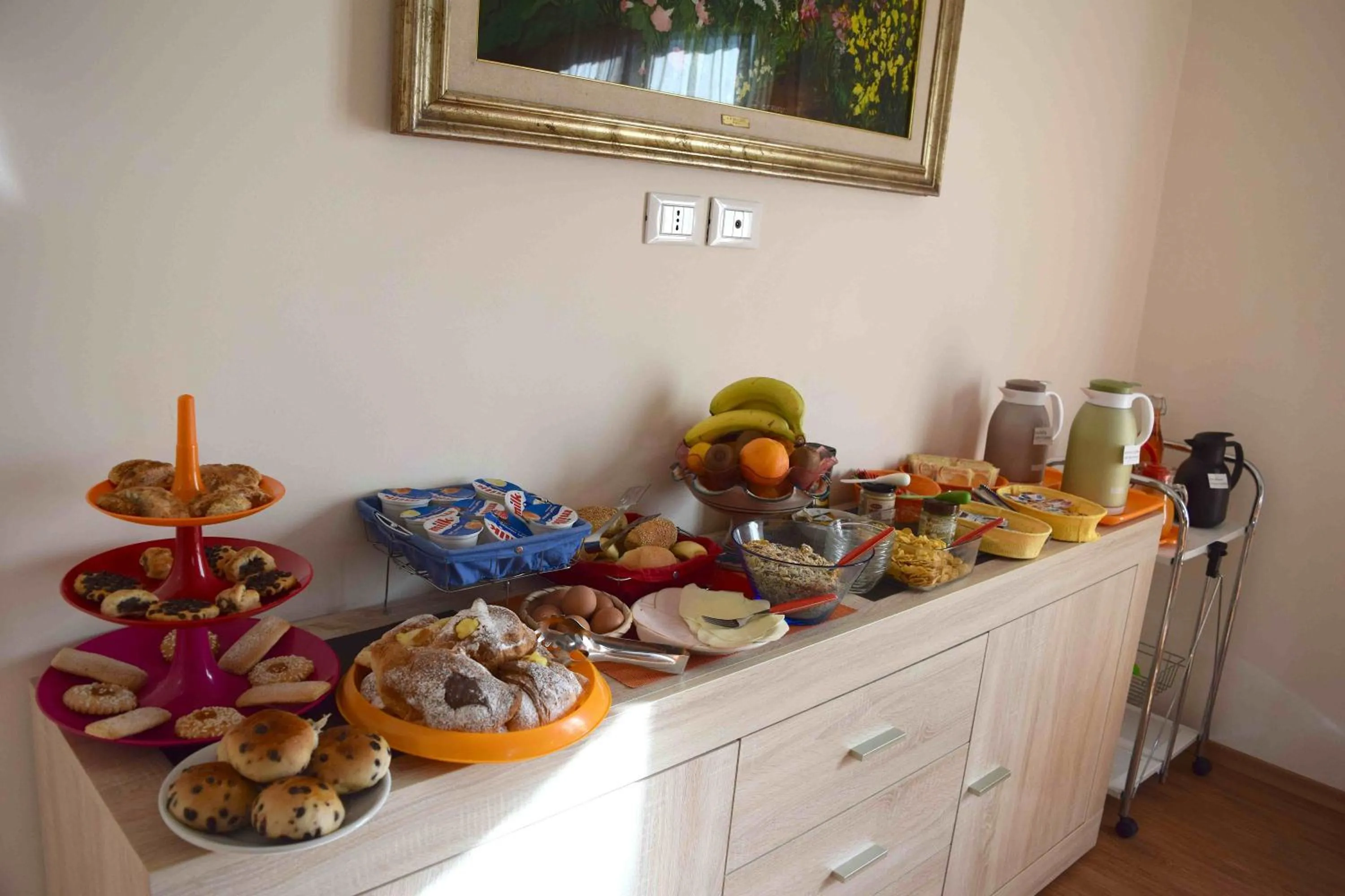 Buffet breakfast in Residenza Wagner