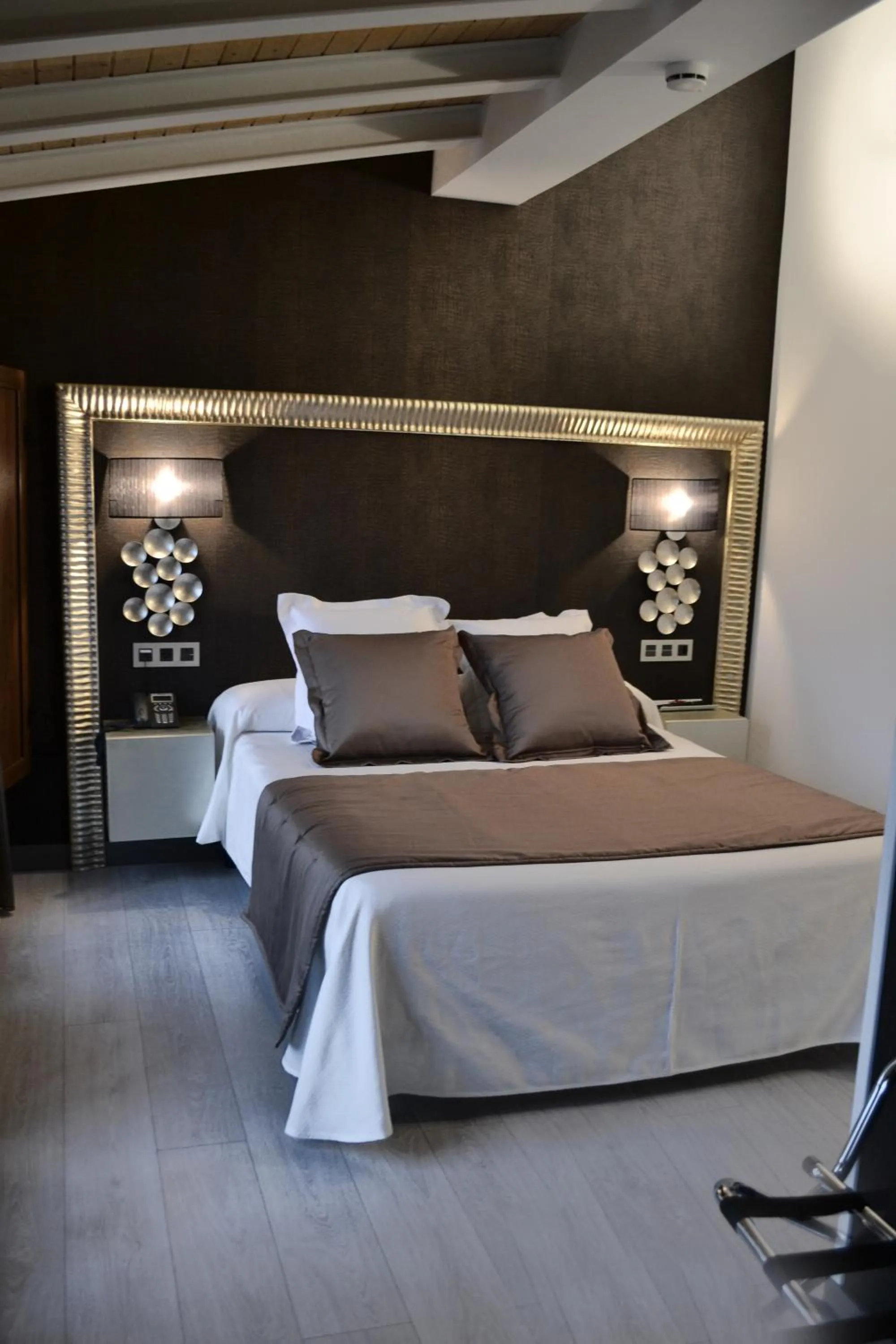 Decorative detail, Bed in Hotel Rural Villa de Berlanga