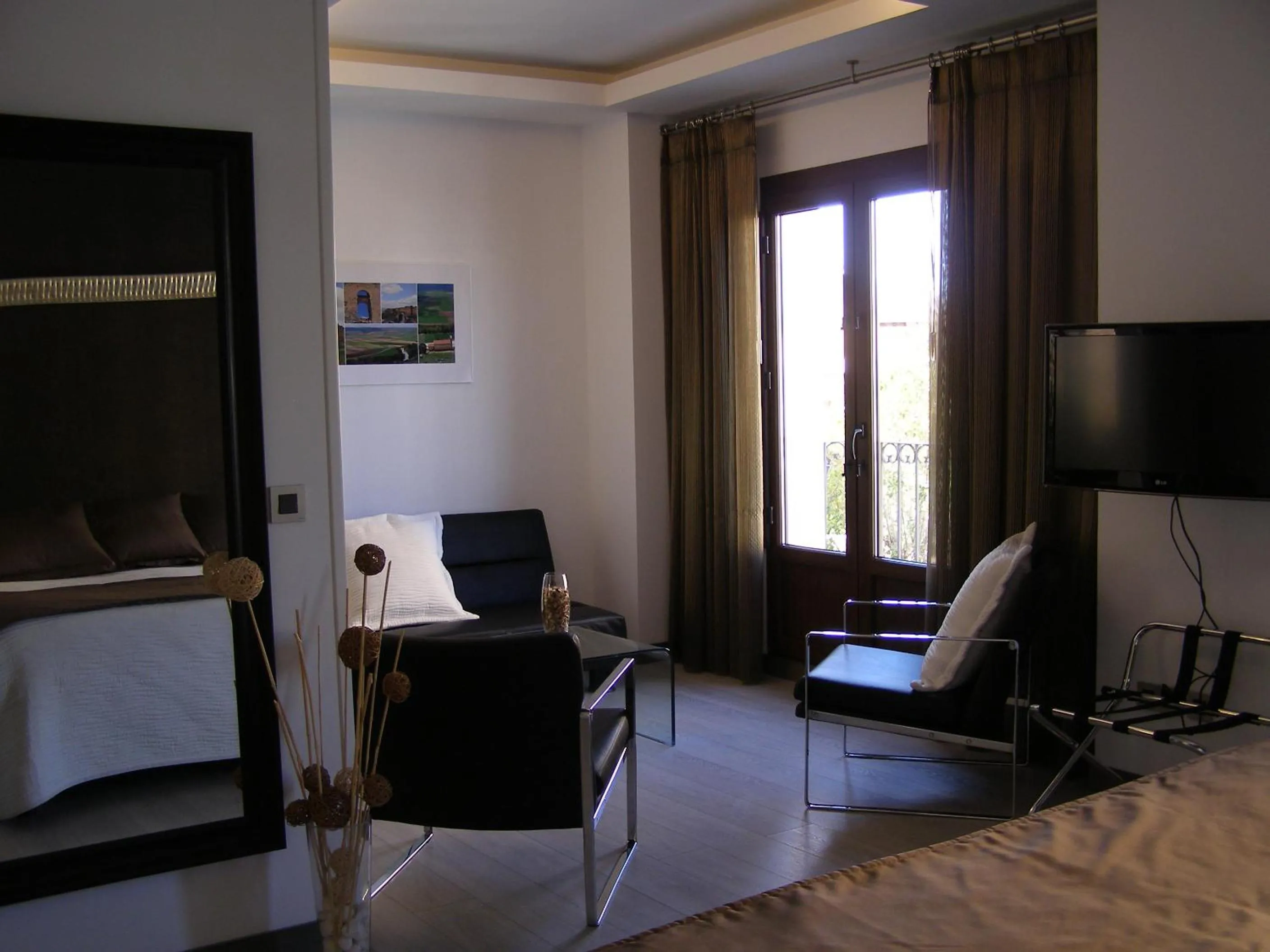 Seating area in Hotel Rural Villa de Berlanga