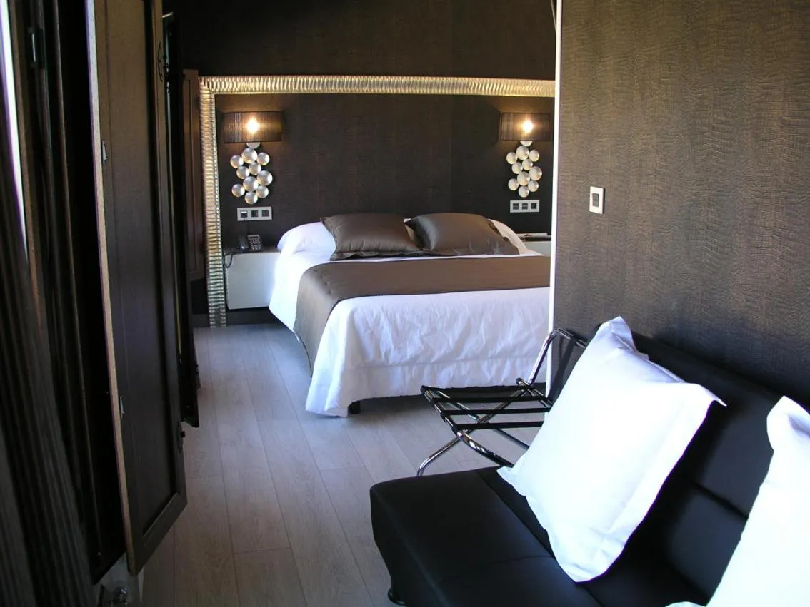 Decorative detail, Bed in Hotel Rural Villa de Berlanga