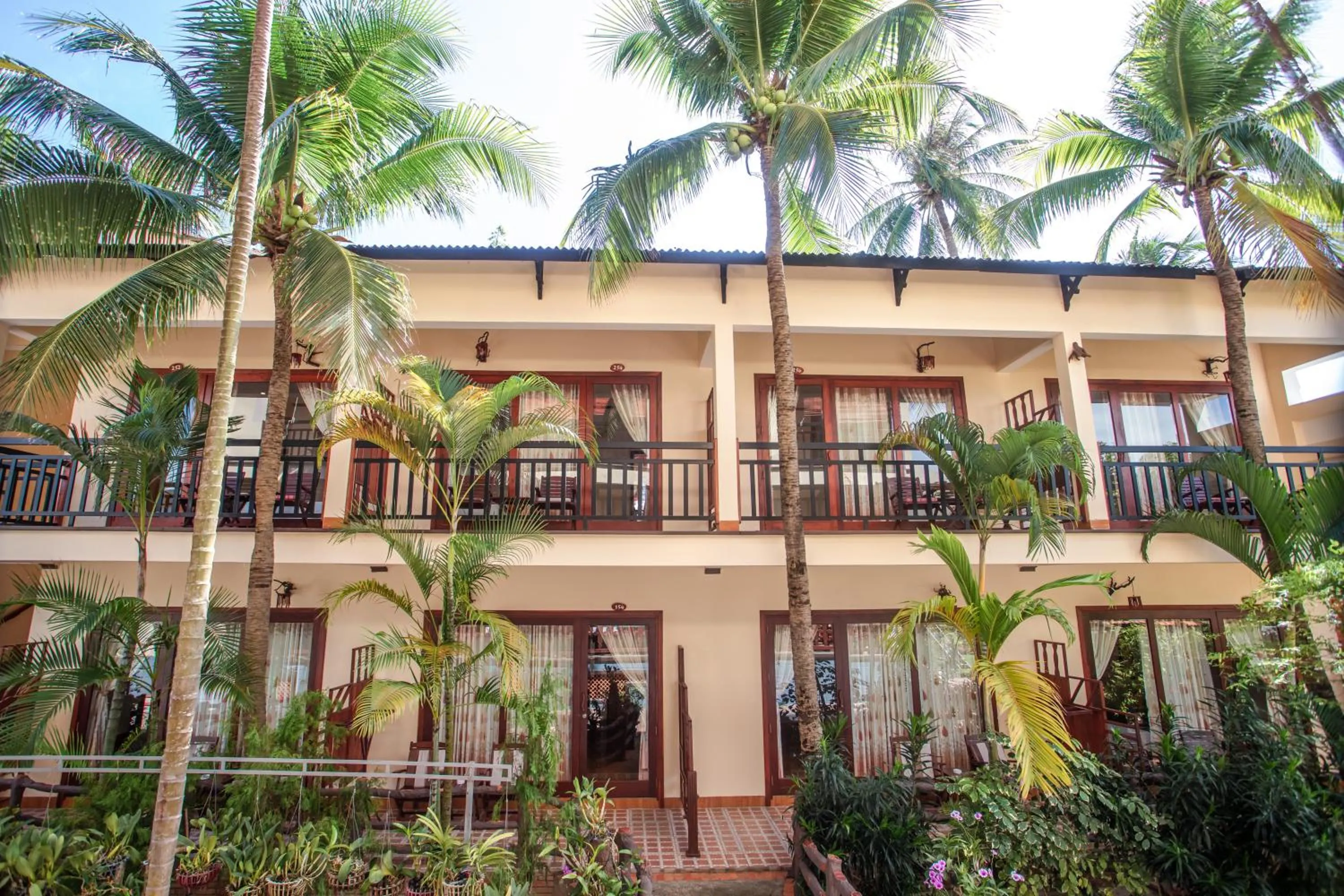 Garden in Bao Quynh Bungalow